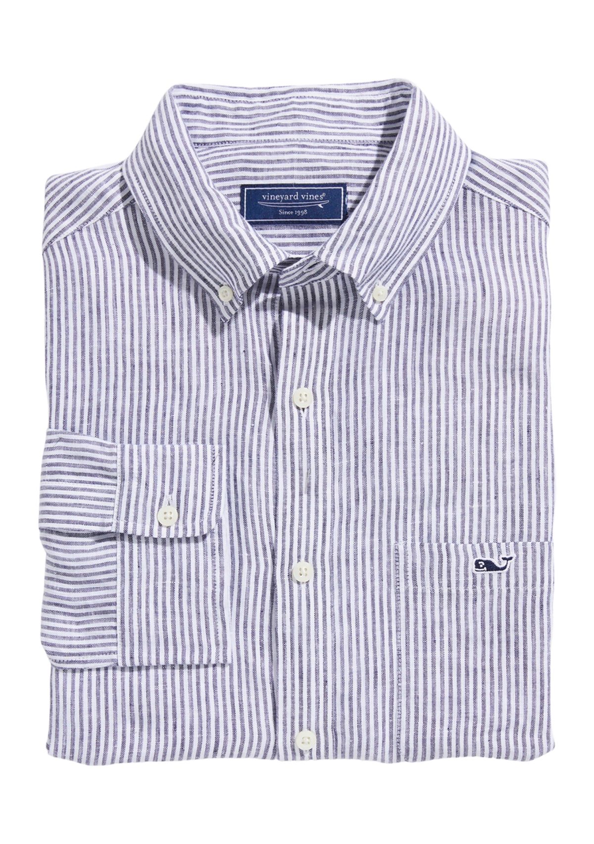 Linen Stripe Shirt