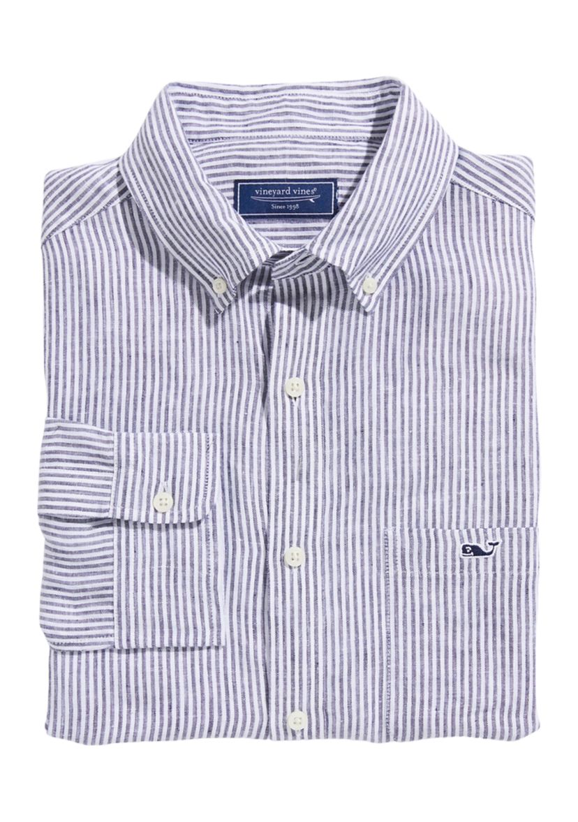 Linen Stripe Shirt