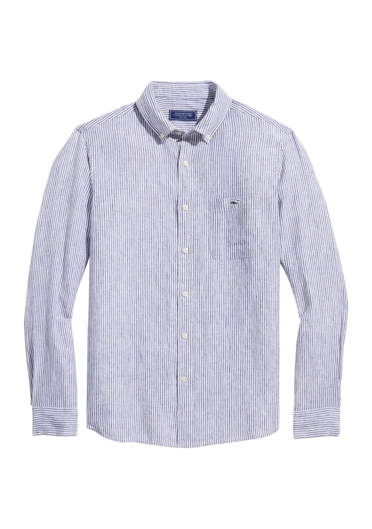 Linen Stripe Shirt