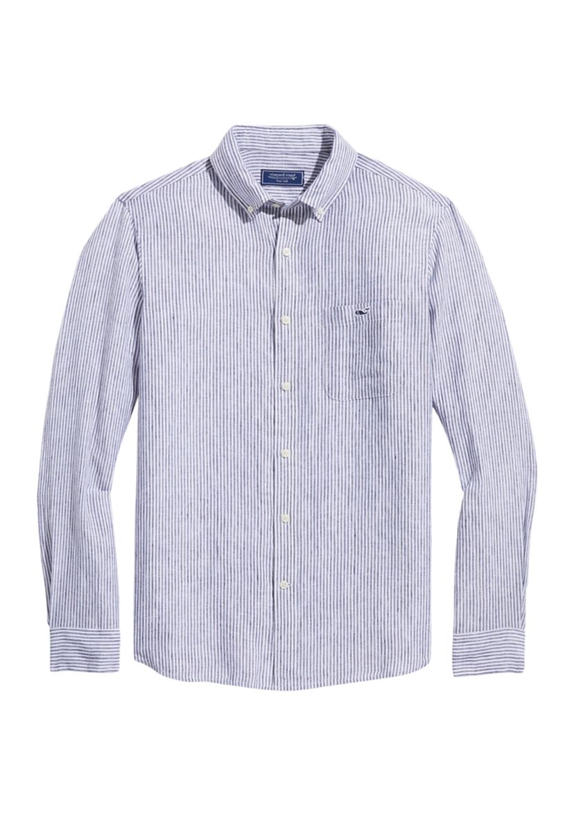 Linen Stripe Shirt