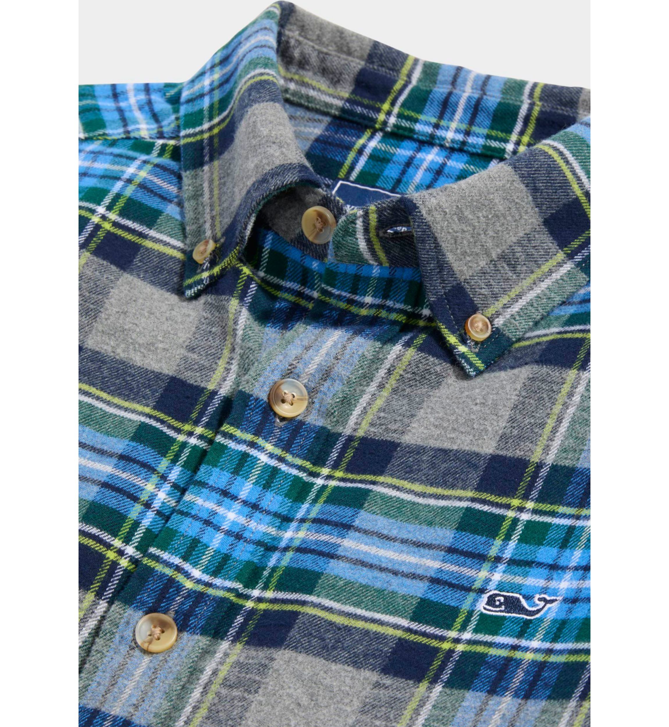 Plaid Flannel Shirt 