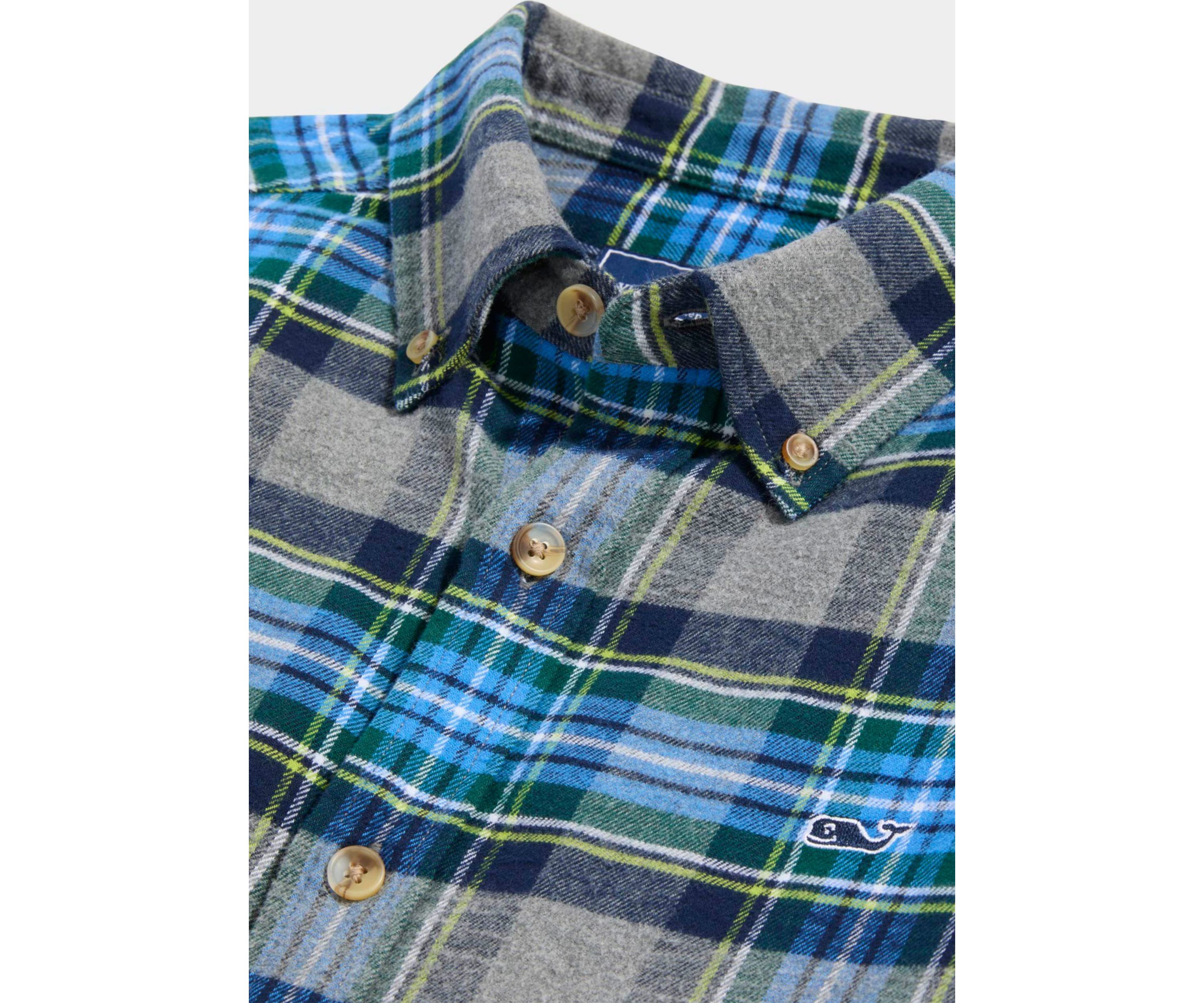 Plaid Flannel Shirt 