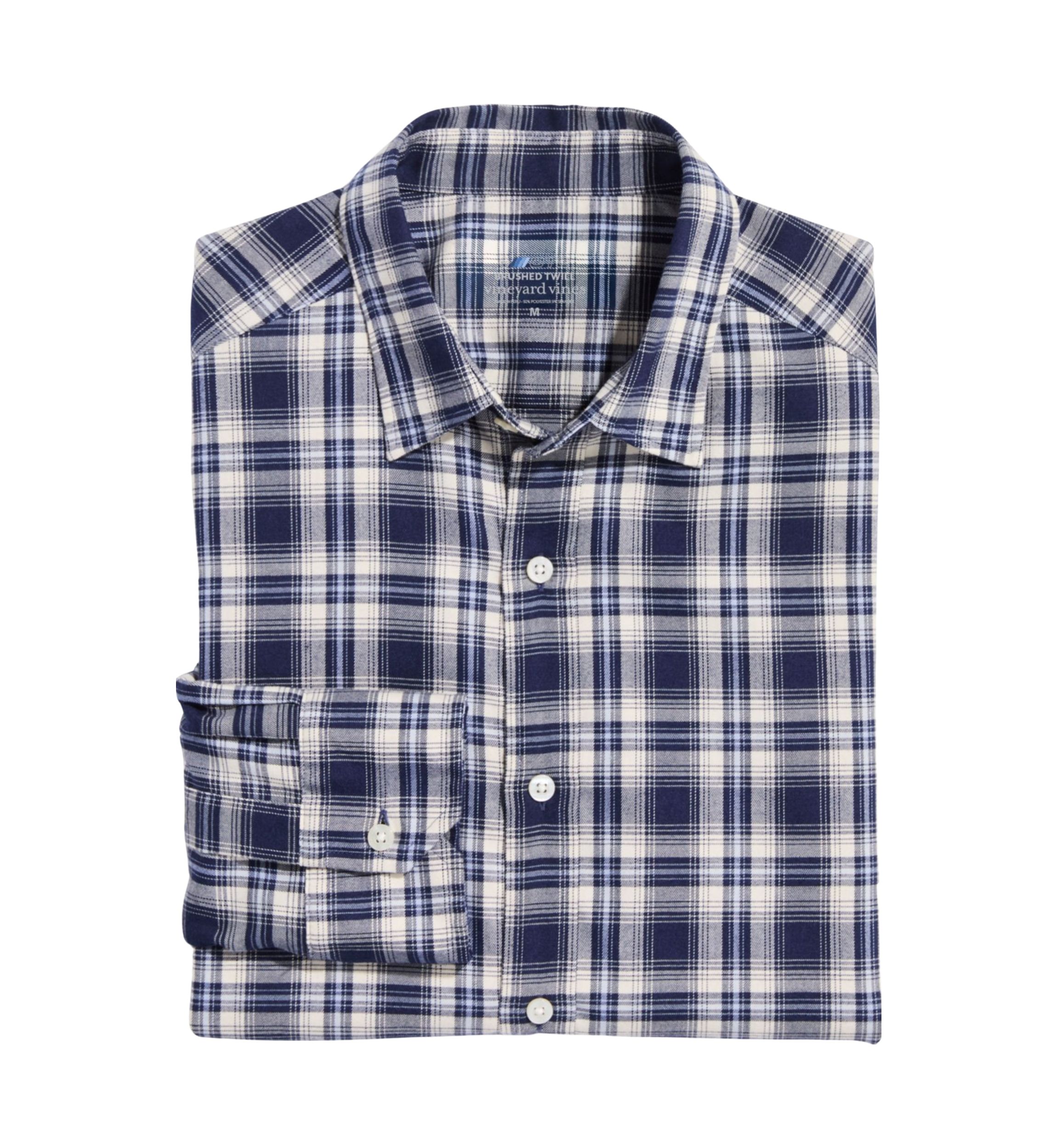 Plaid On the Go Brushed Twill Shirt