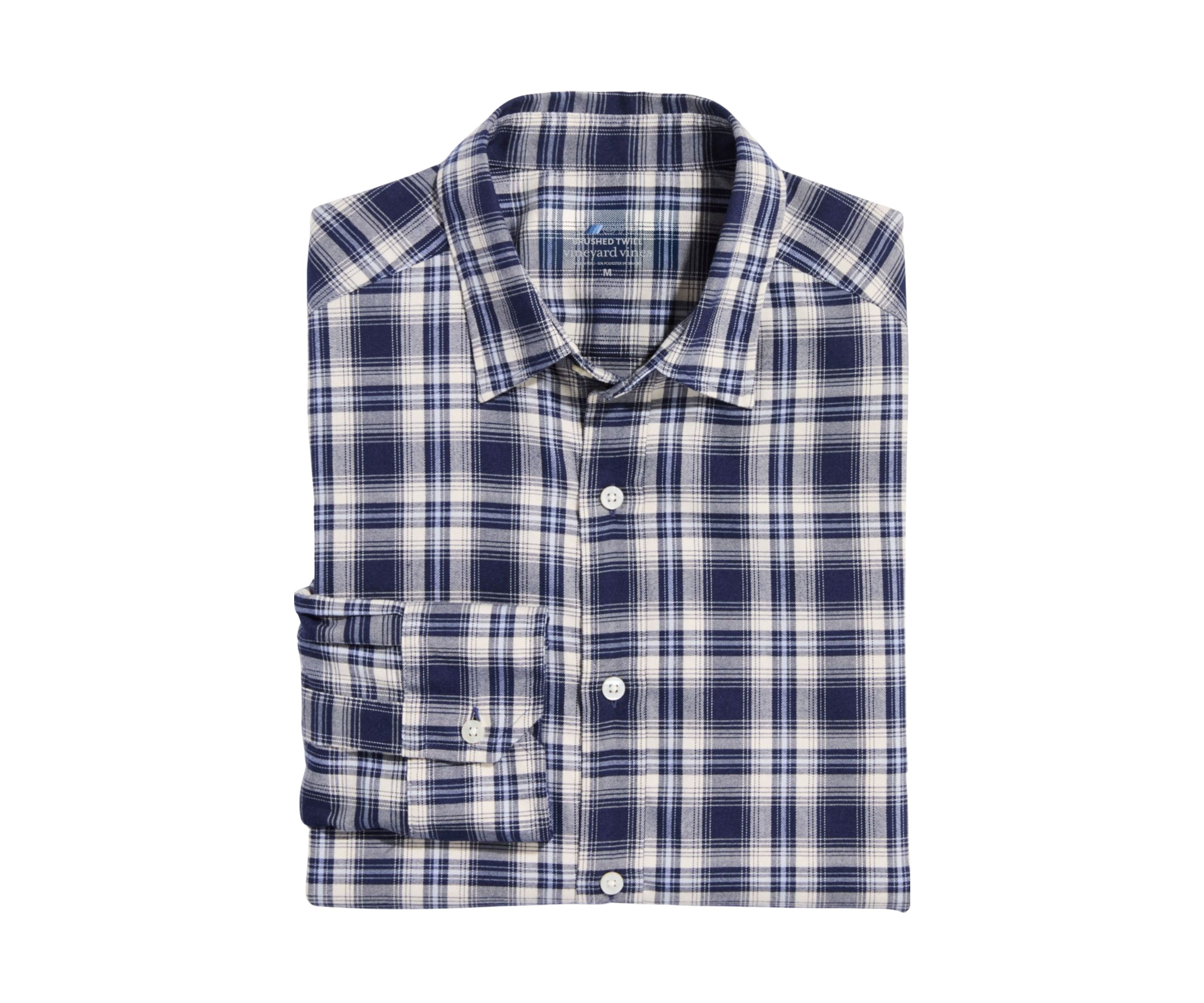 Plaid On the Go Brushed Twill Shirt