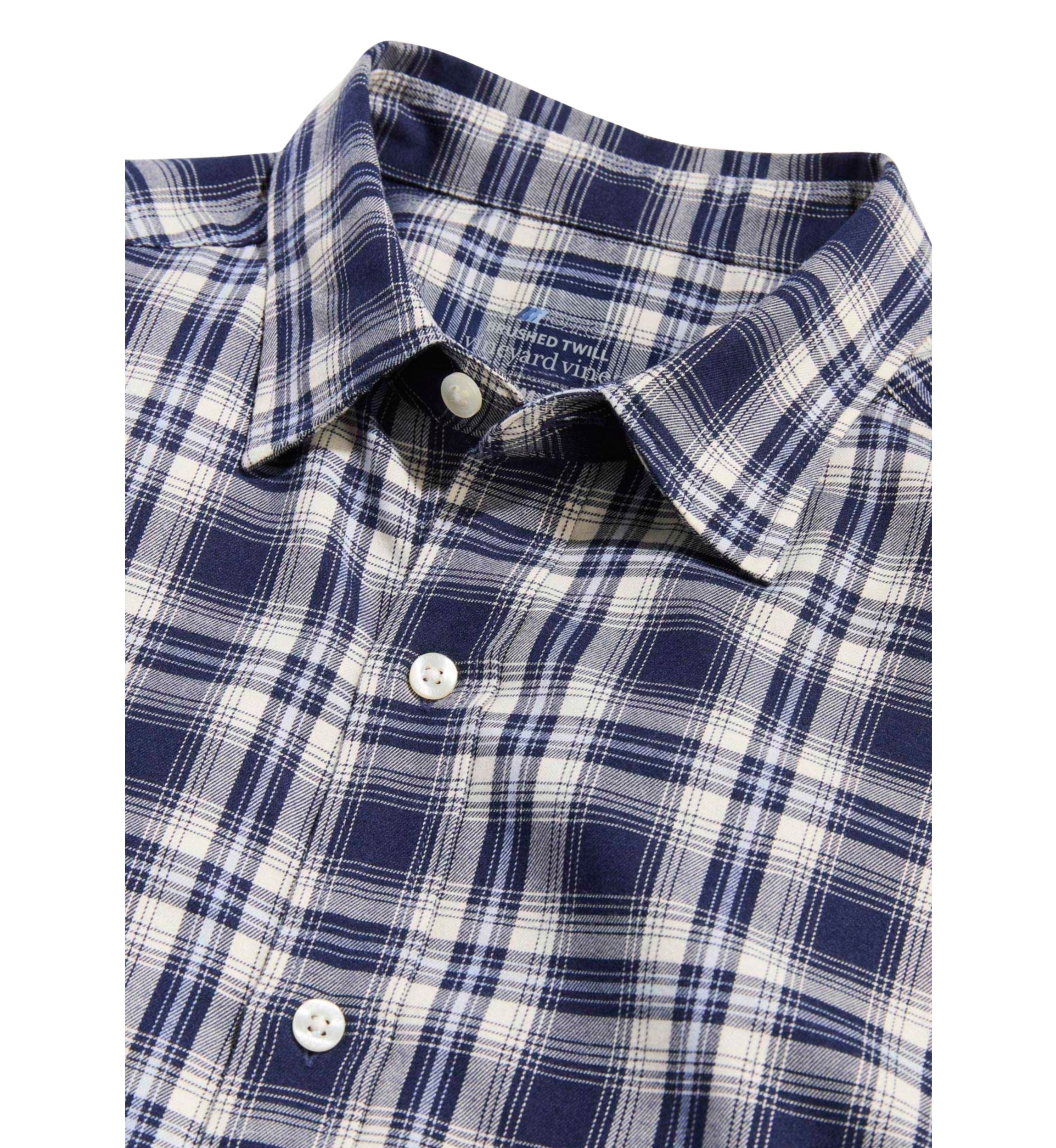 Plaid On the Go Brushed Twill Shirt