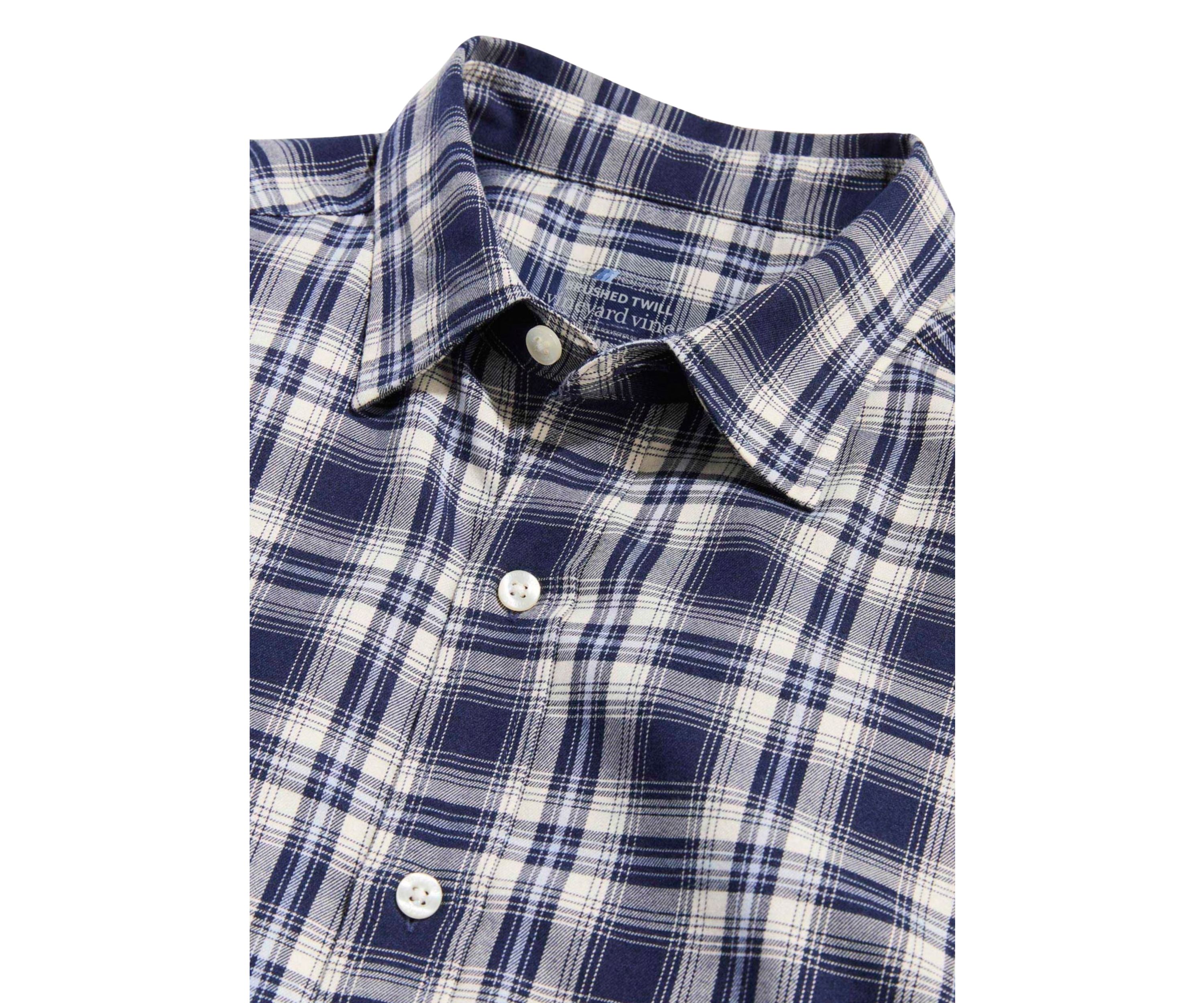 Plaid On the Go Brushed Twill Shirt