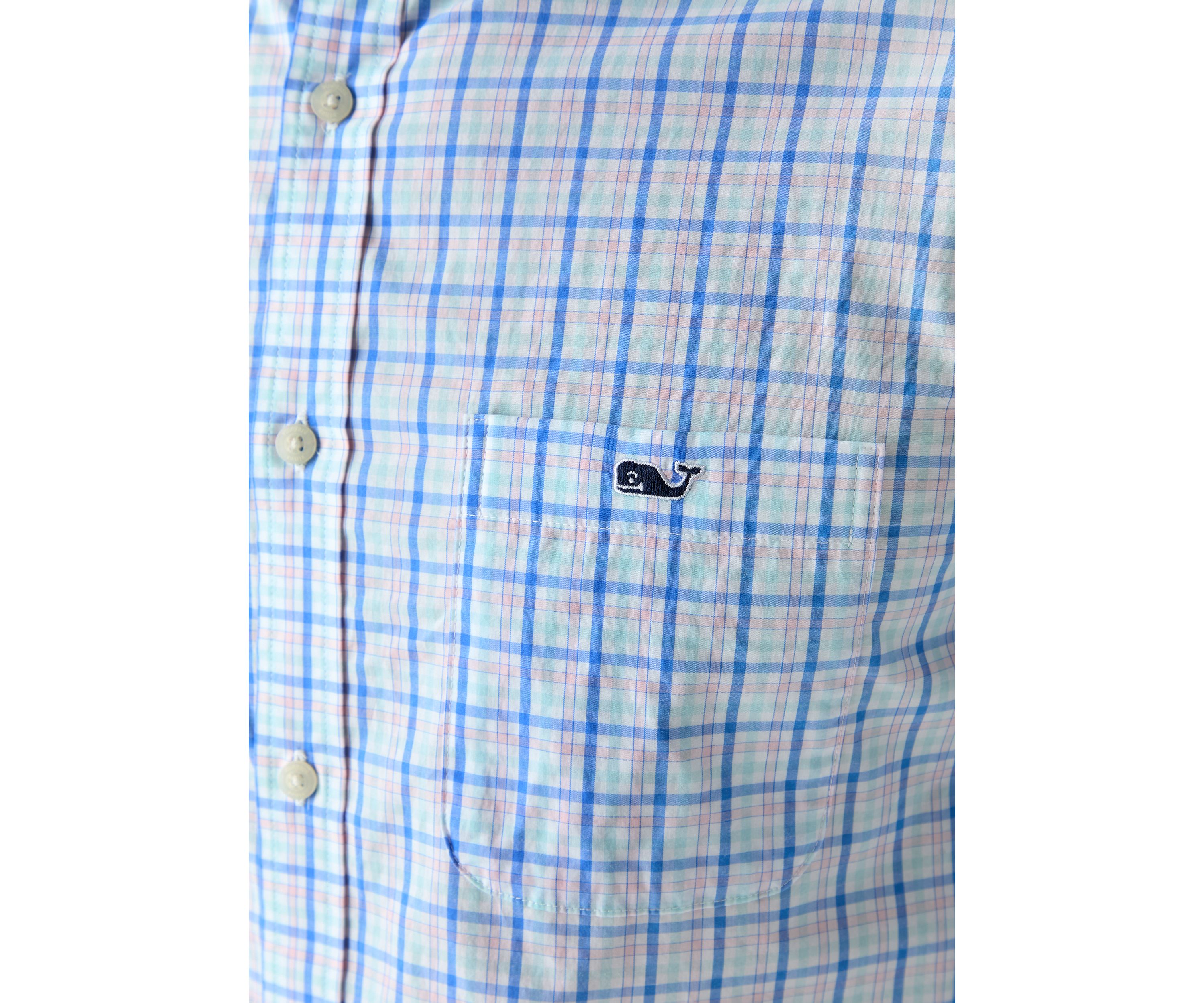 Mens Kingston Tattersall Perfect Wash Poplin Shirt
