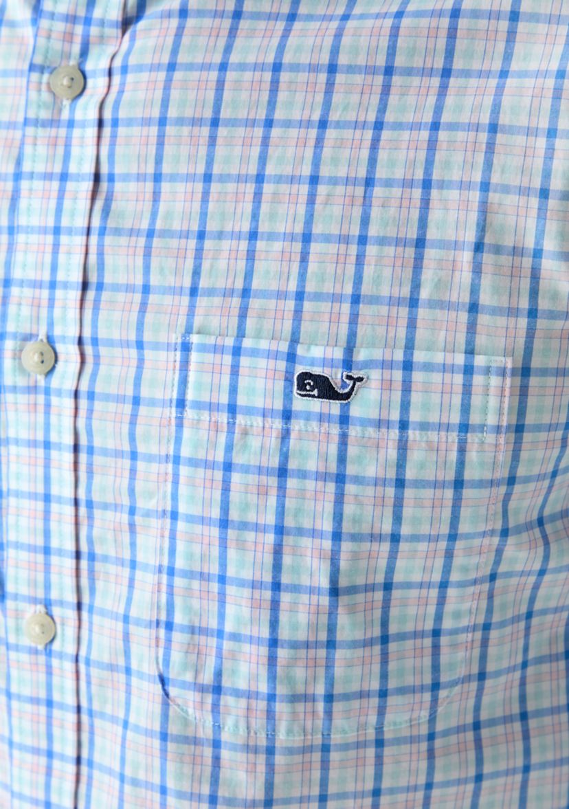 Mens Kingston Tattersall Perfect Wash Poplin Shirt