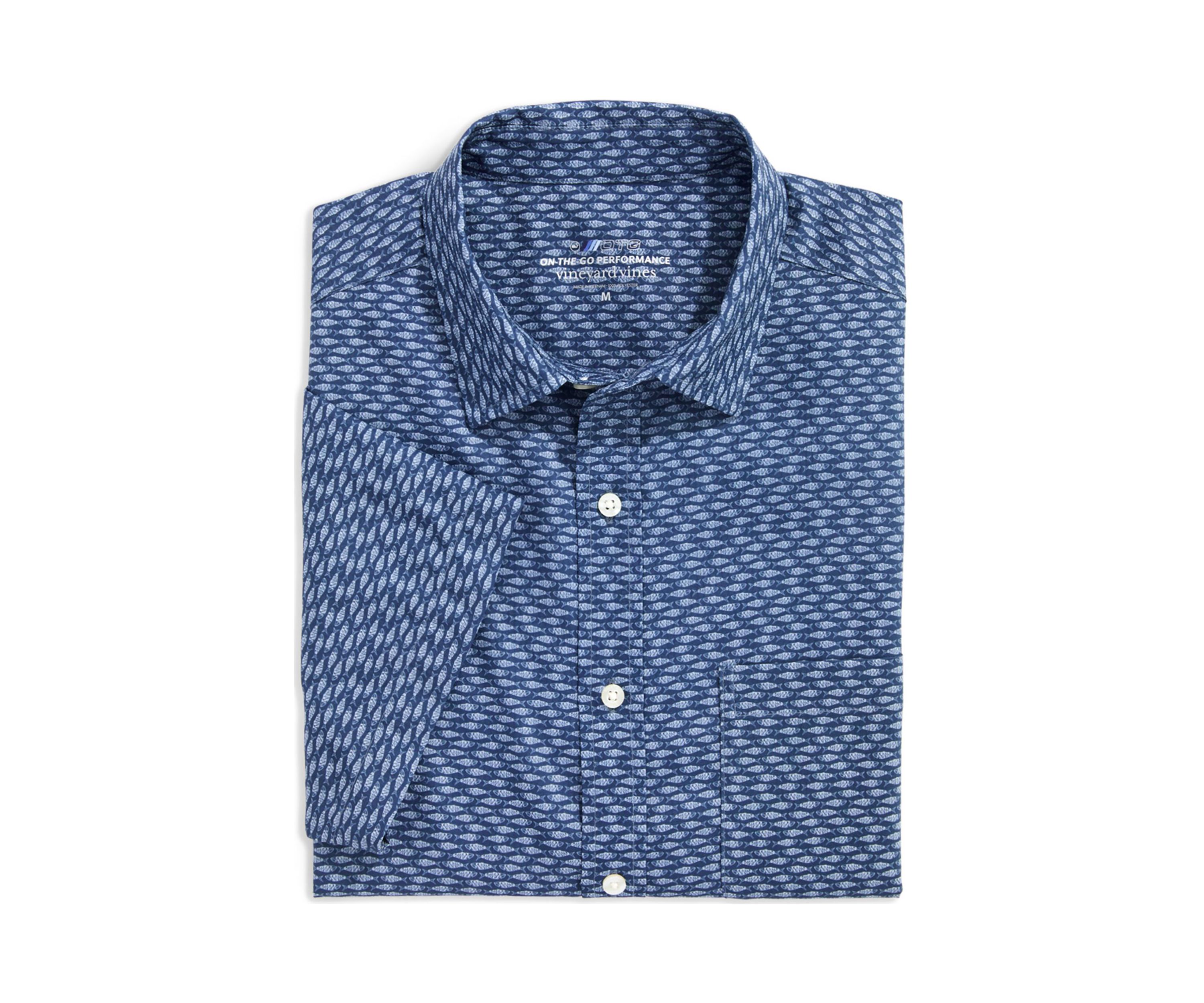 Mens Sardines Micro On the Go Brrr Short Sleeve Shirt