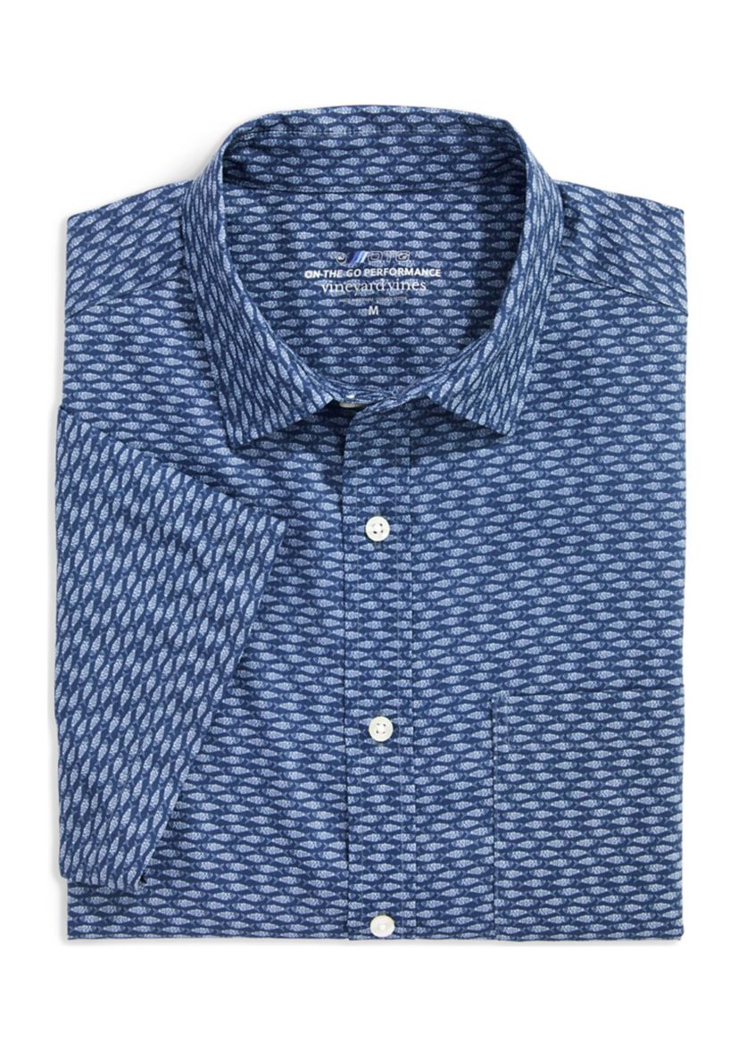 Mens Sardines Micro On the Go Brrr Short Sleeve Shirt