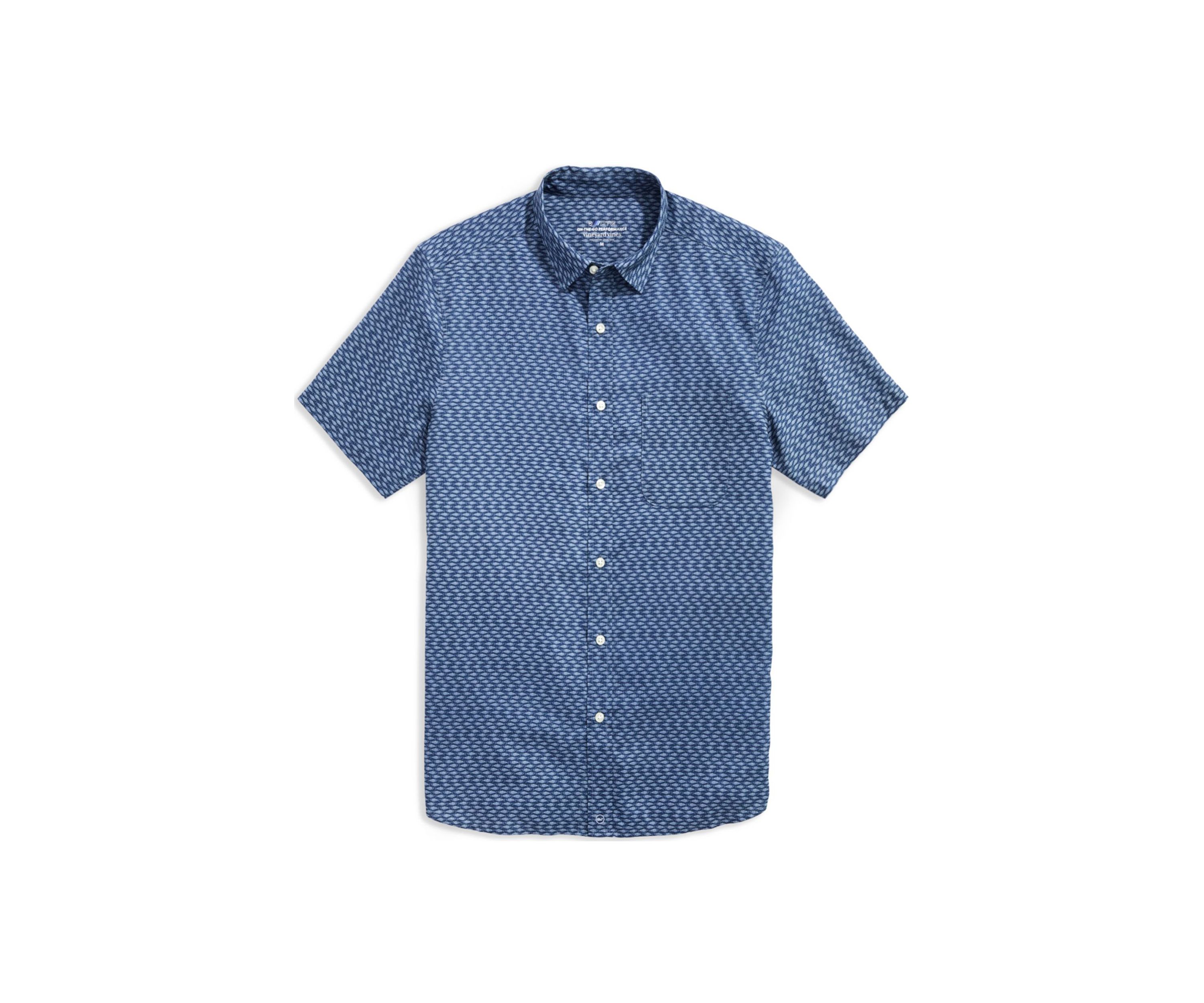 Mens Sardines Micro On the Go Brrr Short Sleeve Shirt