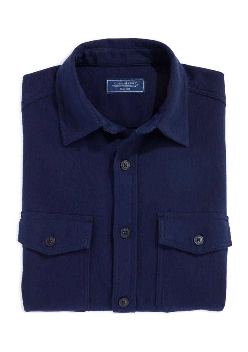 Mens Midweight Twill Utility Shirt