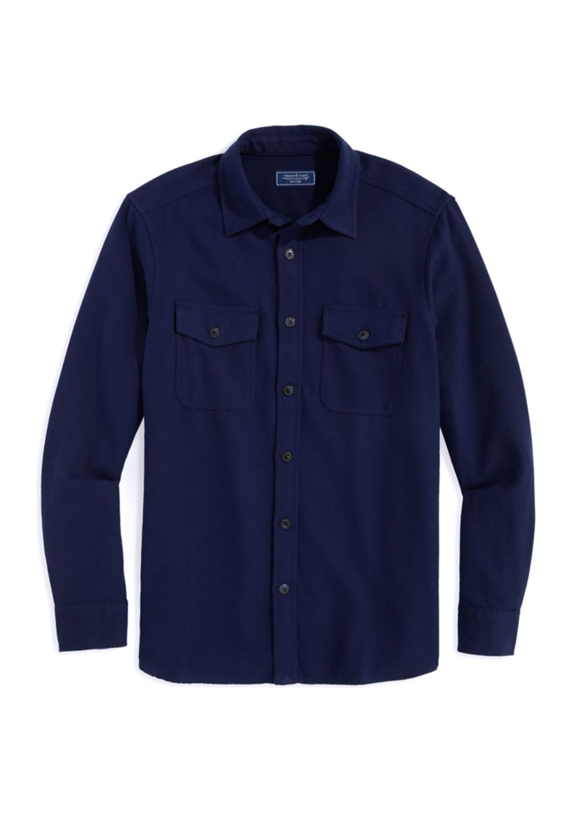 Mens Midweight Twill Utility Shirt