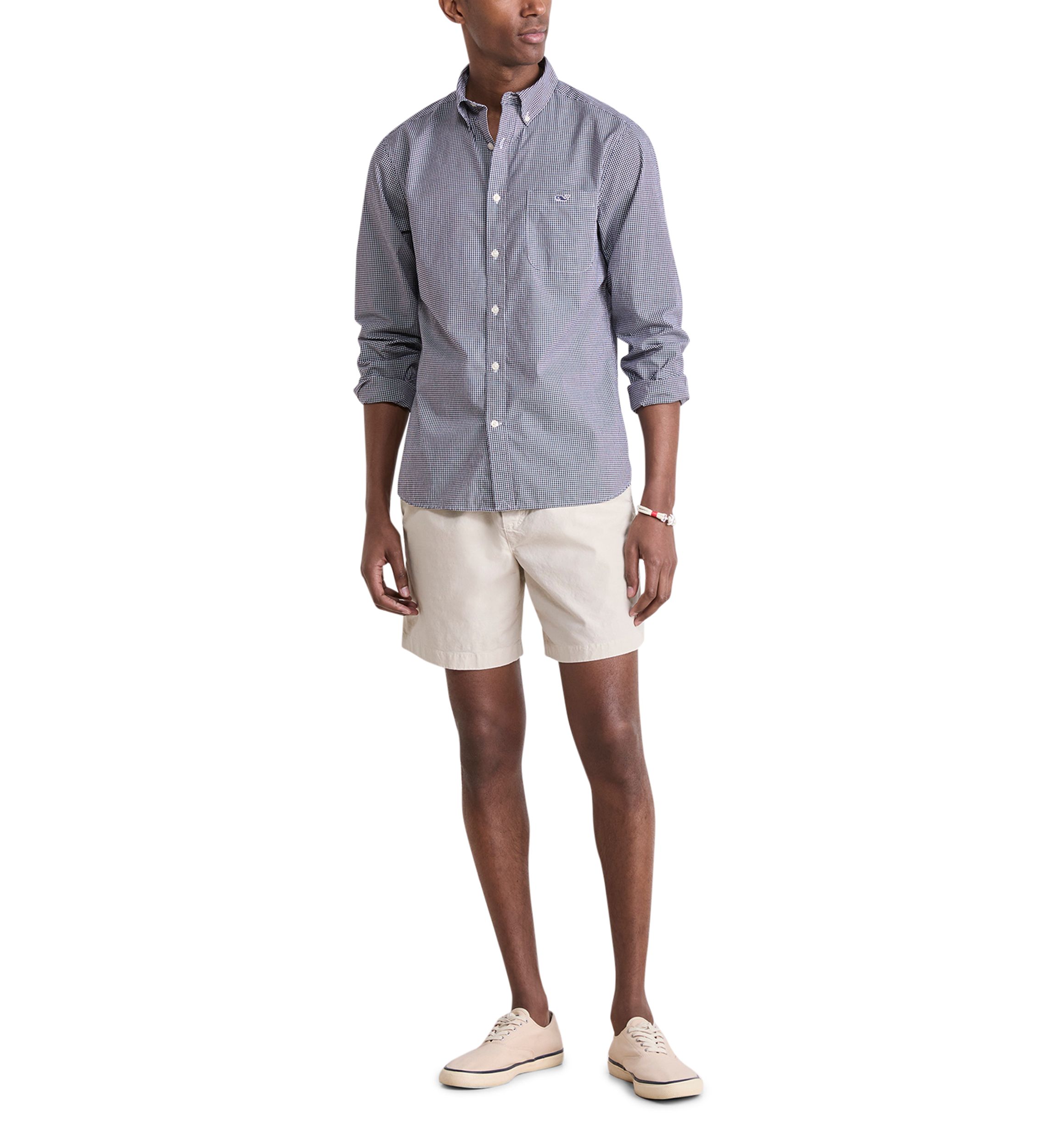 Anegada Gingham Perfect Wash Poplin Shirt