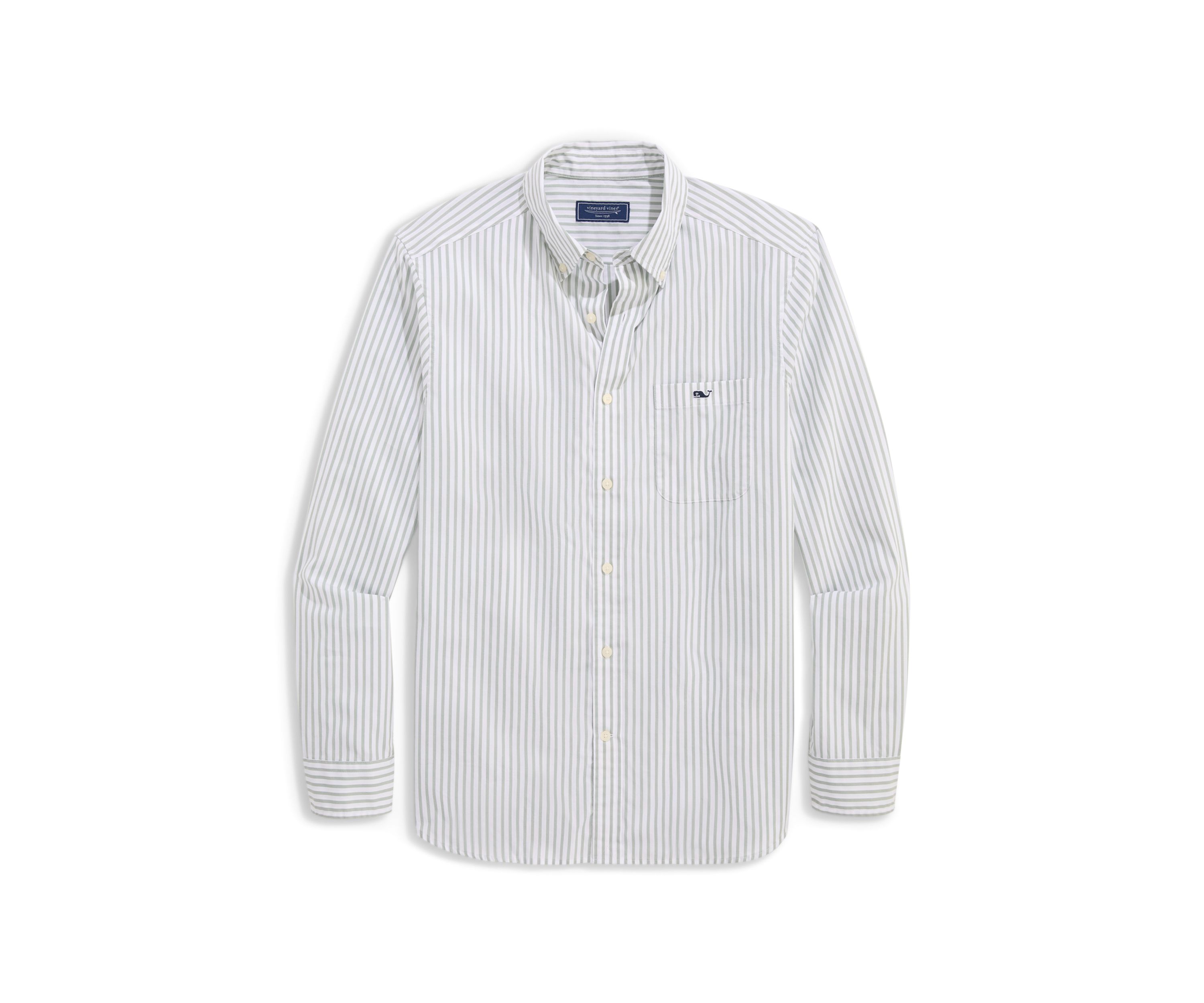 Seabird Stripe Perfect Wash Poplin Shirt