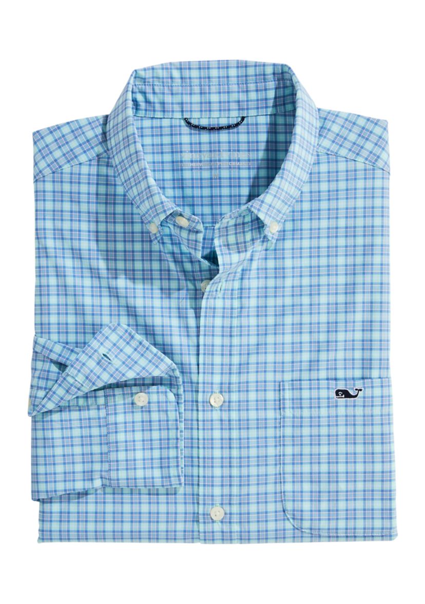 Checkered Featherweight Button Up Shirt 
