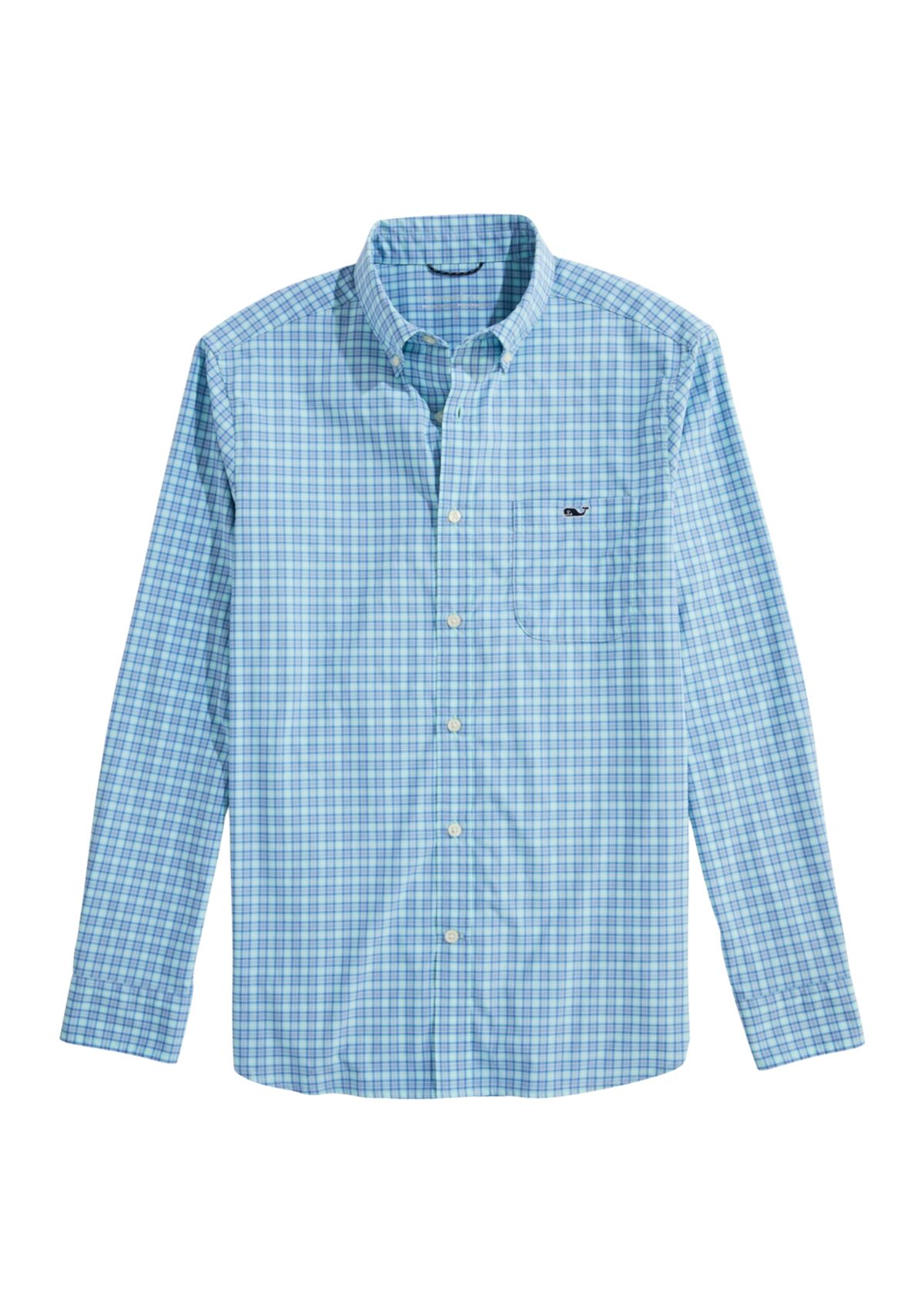 Checkered Featherweight Button Up Shirt 
