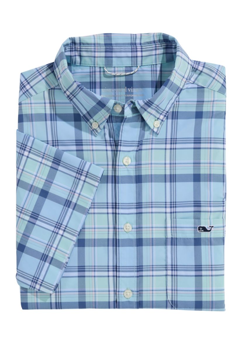 Mens Leverick Lightweight On the Go Short Sleeve Shirt