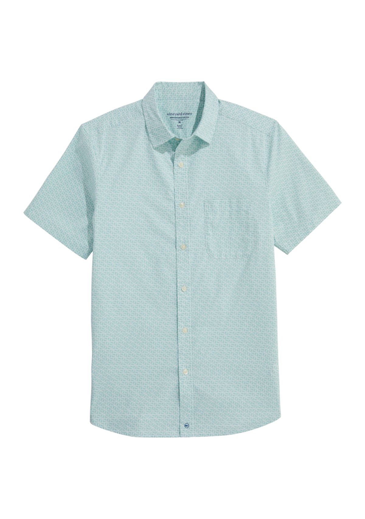 Mens Puzzle Whale Brrr Short Sleeve Shirt