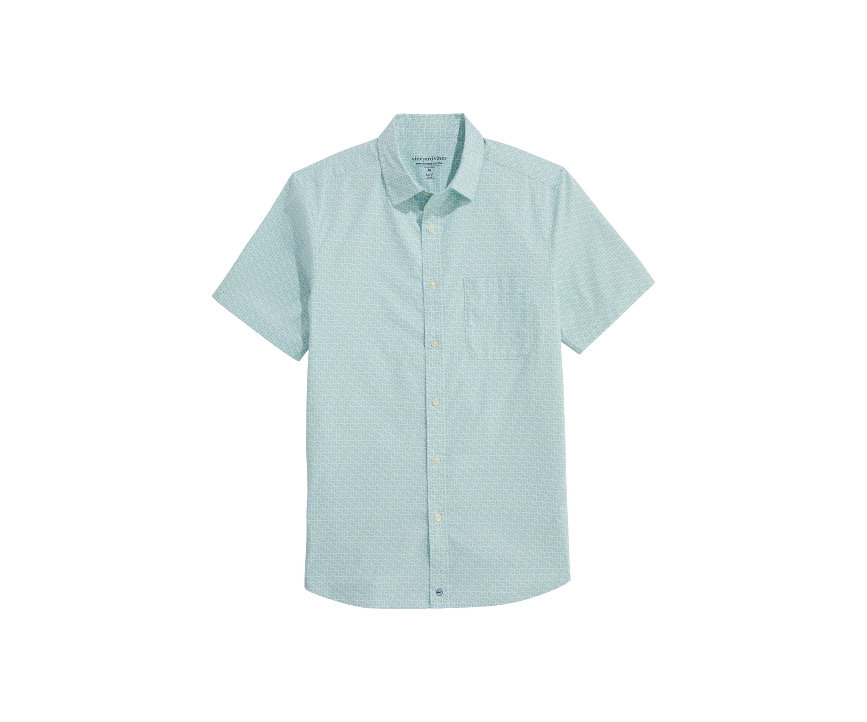 Mens Puzzle Whale Brrr Short Sleeve Shirt