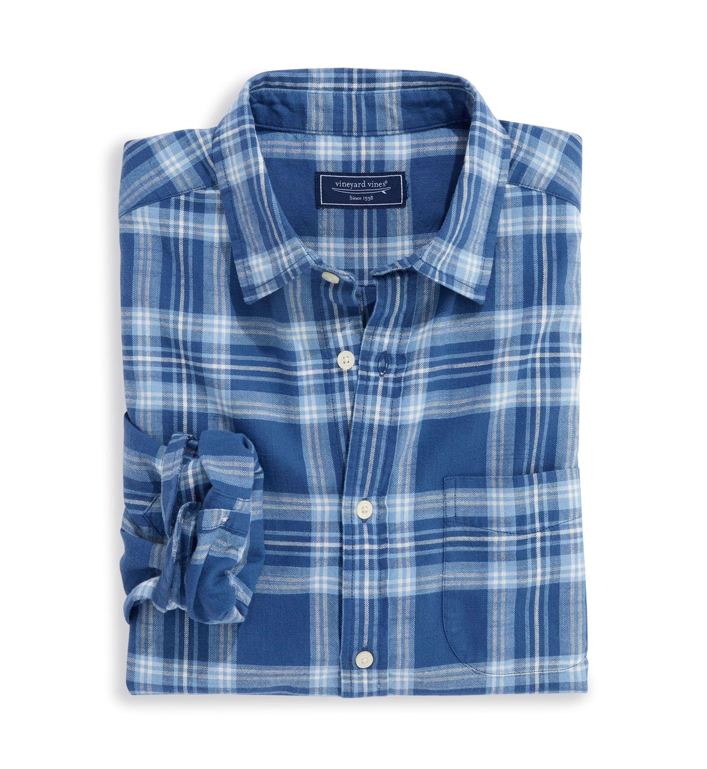 Miacomet Plaid Island Cotton Shirt