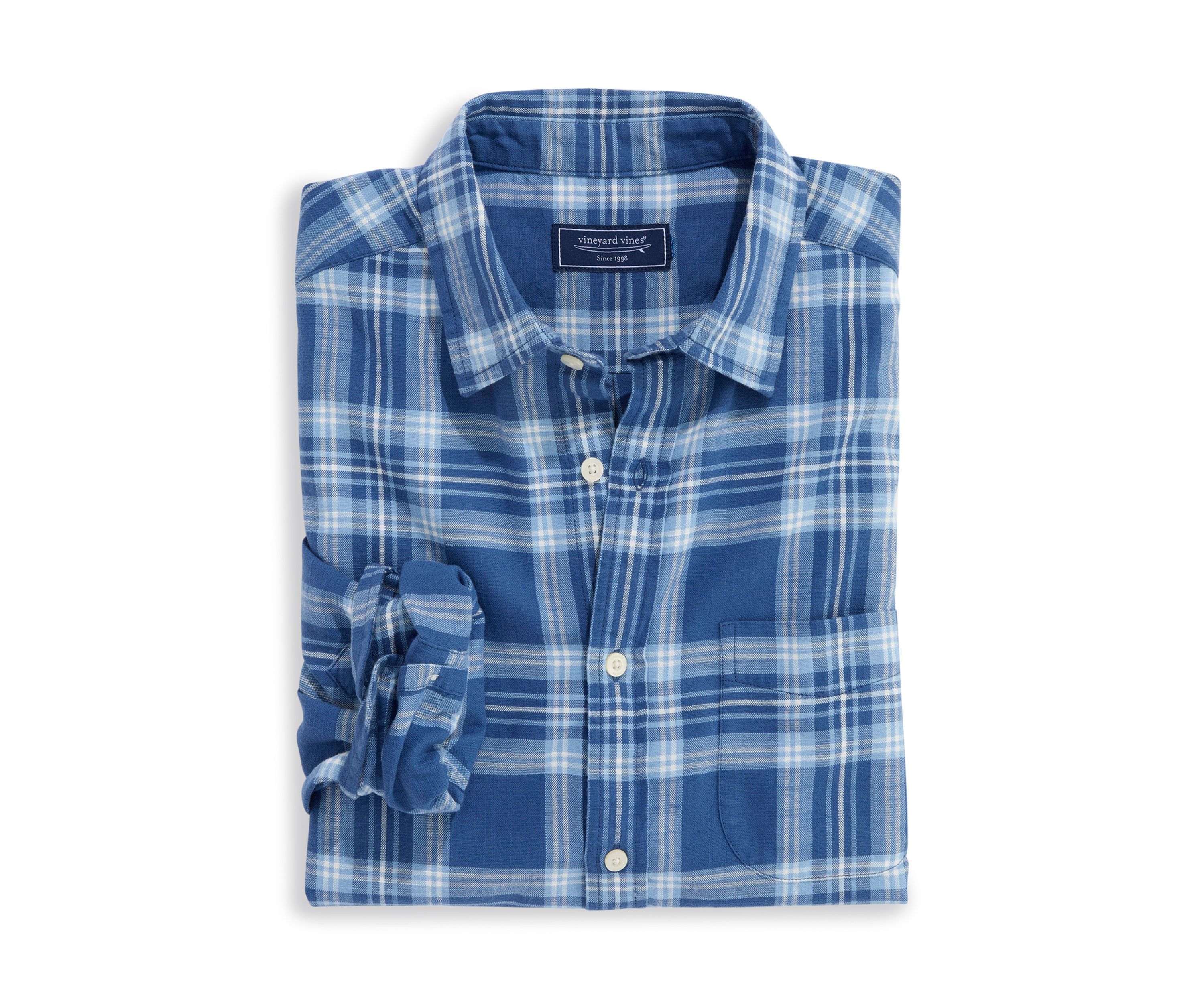 Miacomet Plaid Island Cotton Shirt