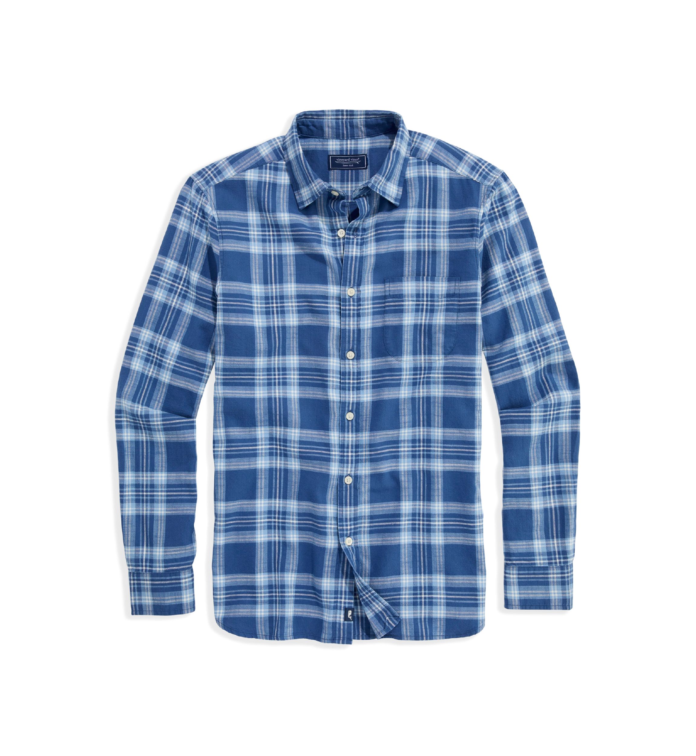 Miacomet Plaid Island Cotton Shirt