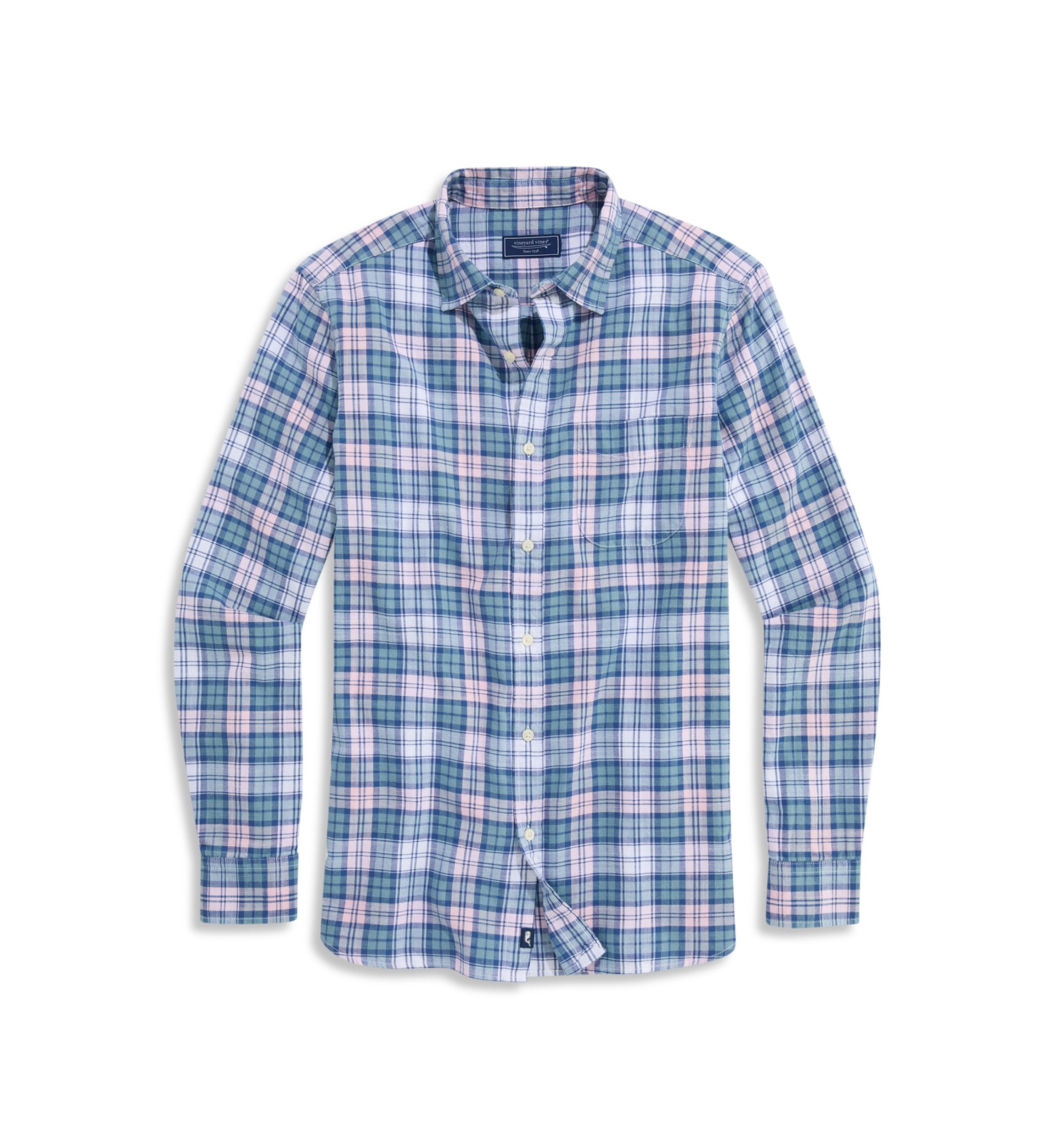 Nobadeer Plaid Island Cotton Shirt