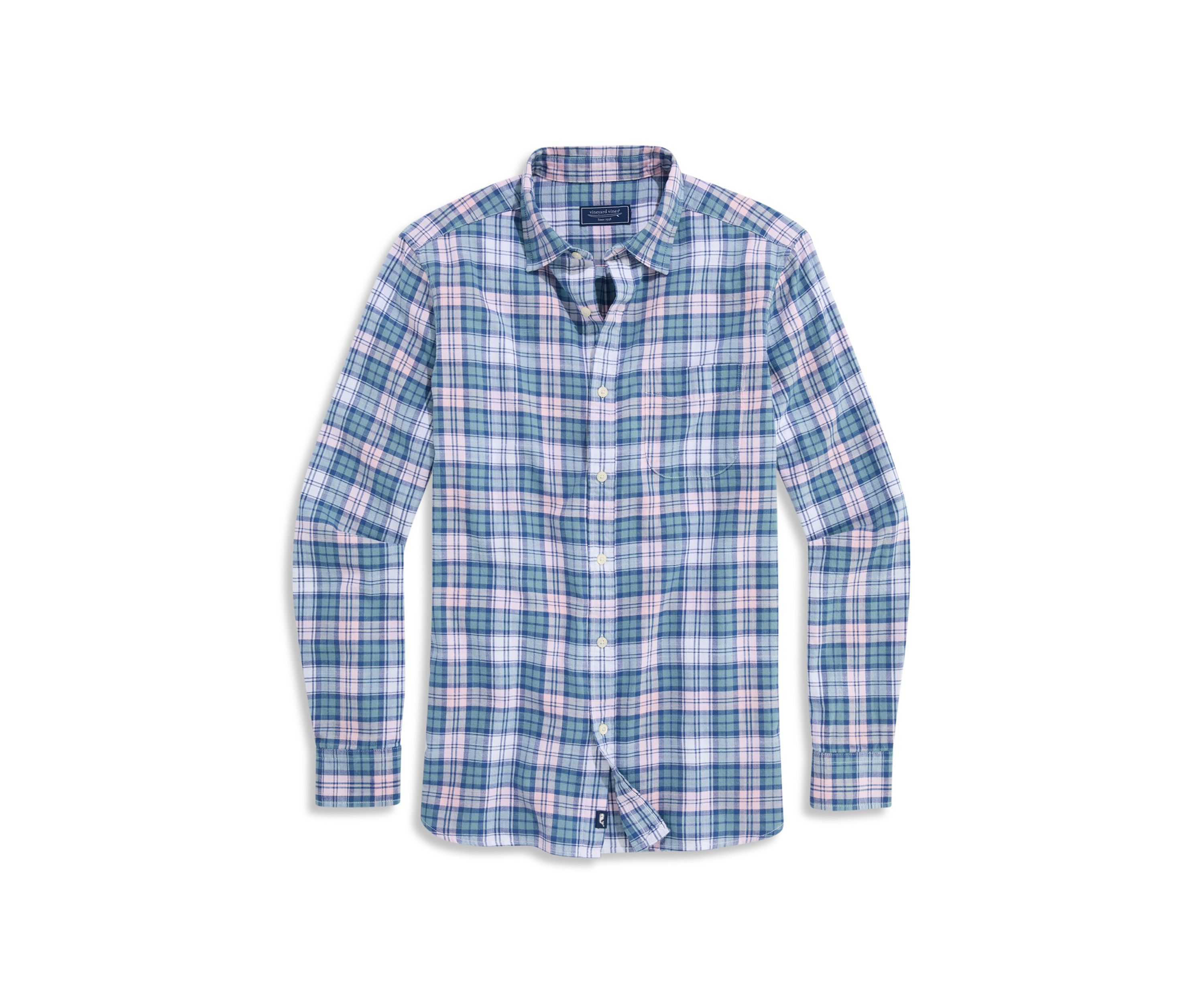 Nobadeer Plaid Island Cotton Shirt