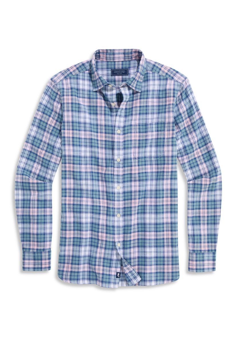 Nobadeer Plaid Island Cotton Shirt