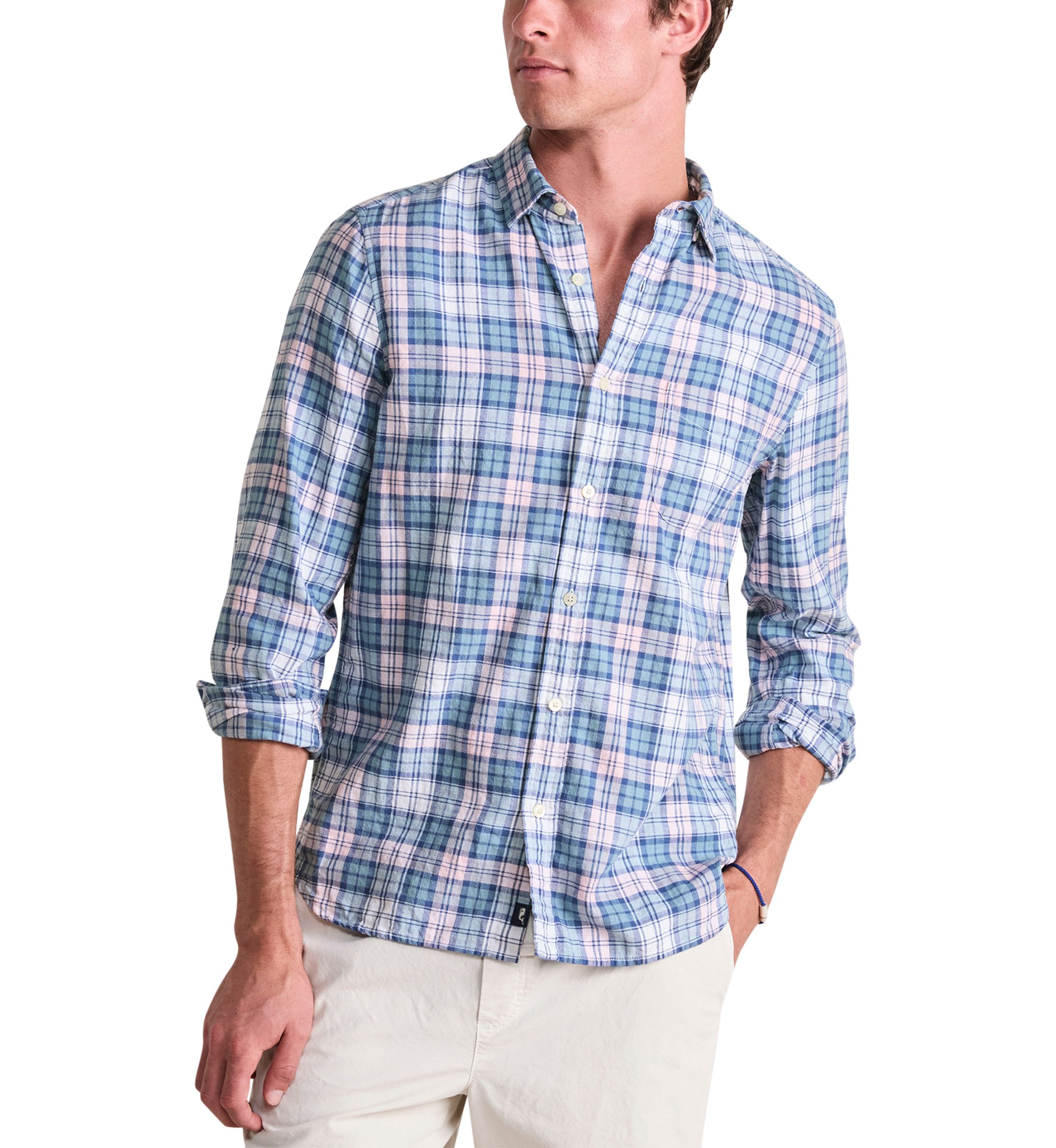 Nobadeer Plaid Island Cotton Shirt