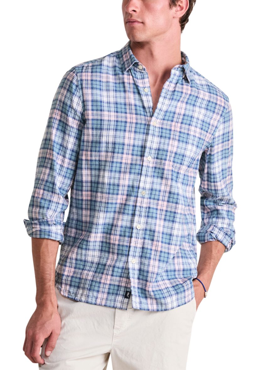 Nobadeer Plaid Island Cotton Shirt