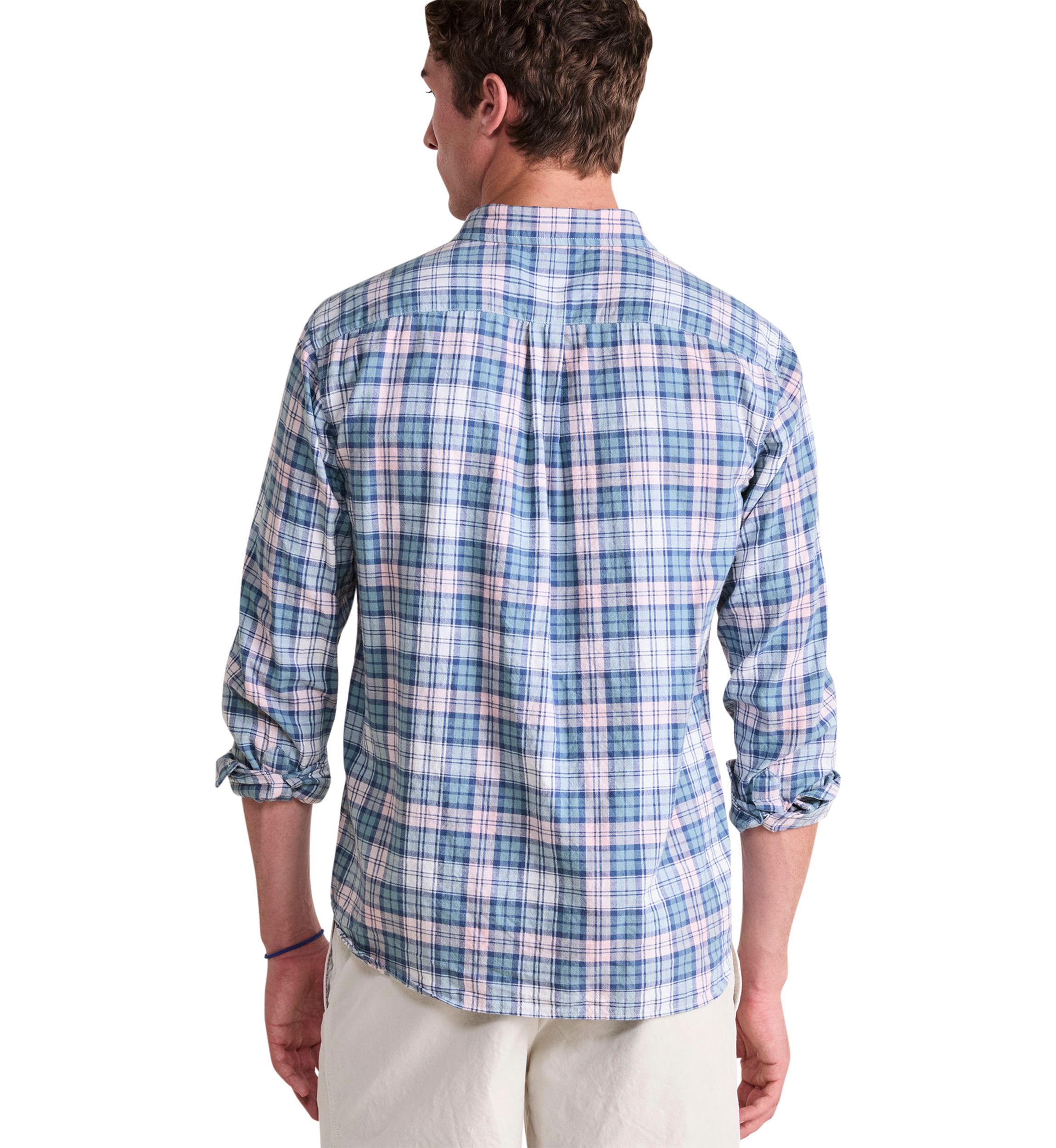 Nobadeer Plaid Island Cotton Shirt