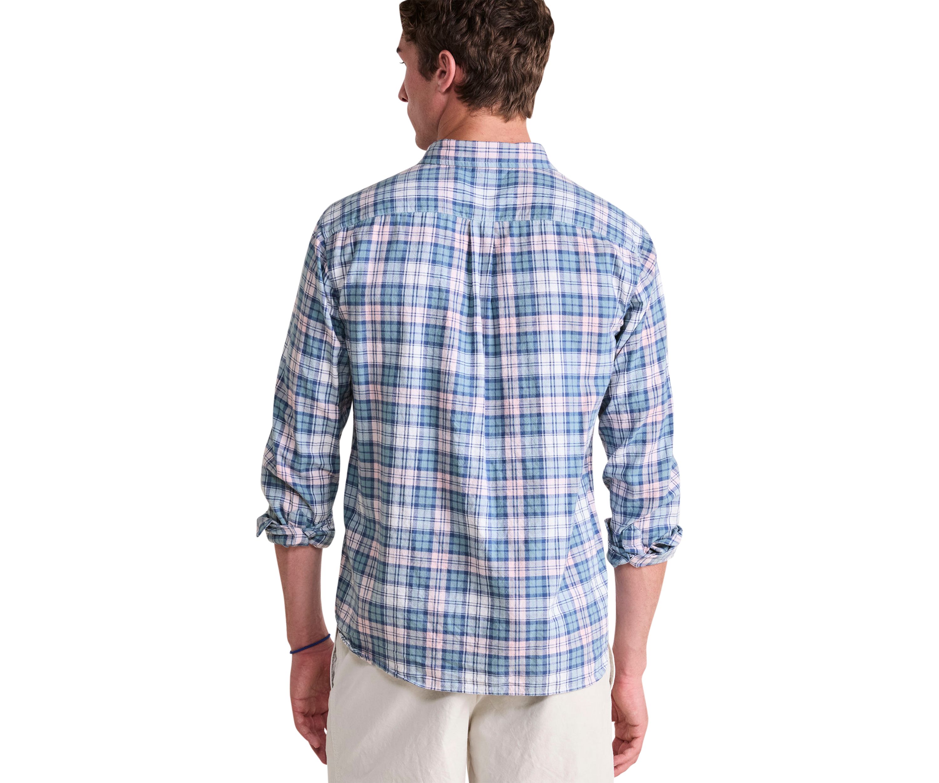 Nobadeer Plaid Island Cotton Shirt