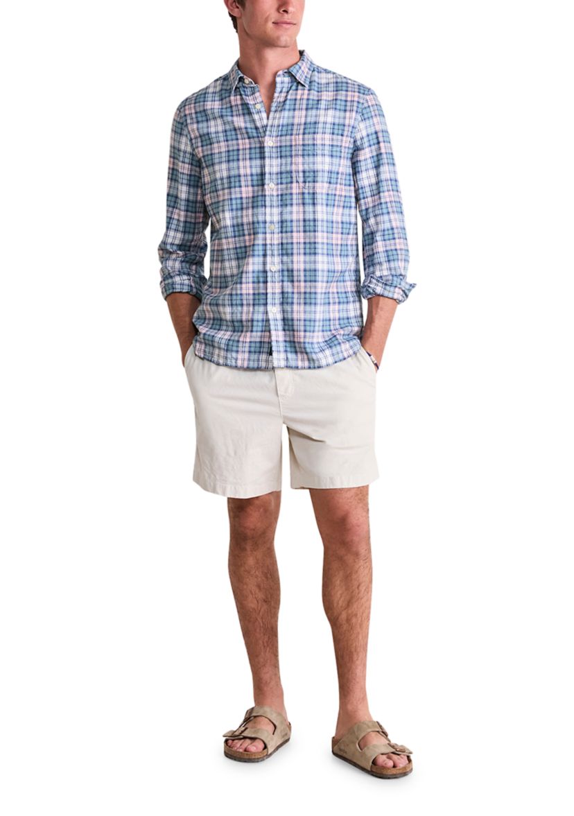 Nobadeer Plaid Island Cotton Shirt