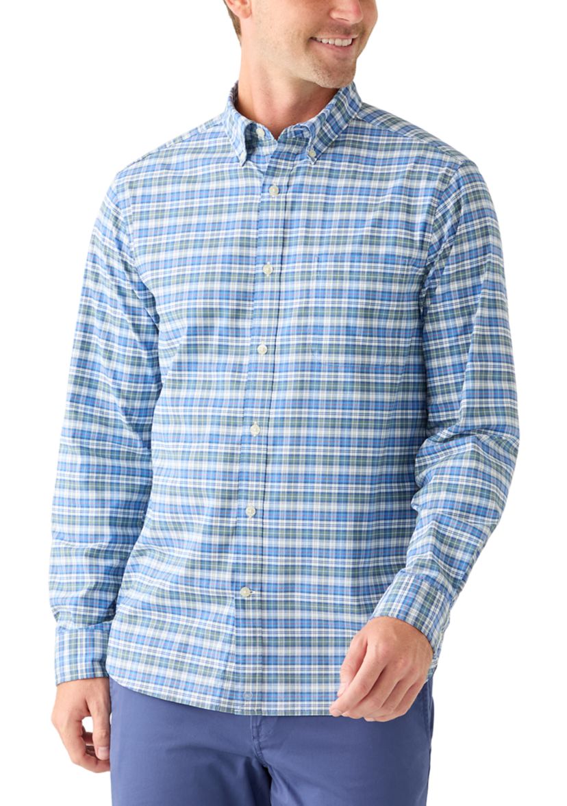 Faraway Plaid brrr° Button Down Shirt 