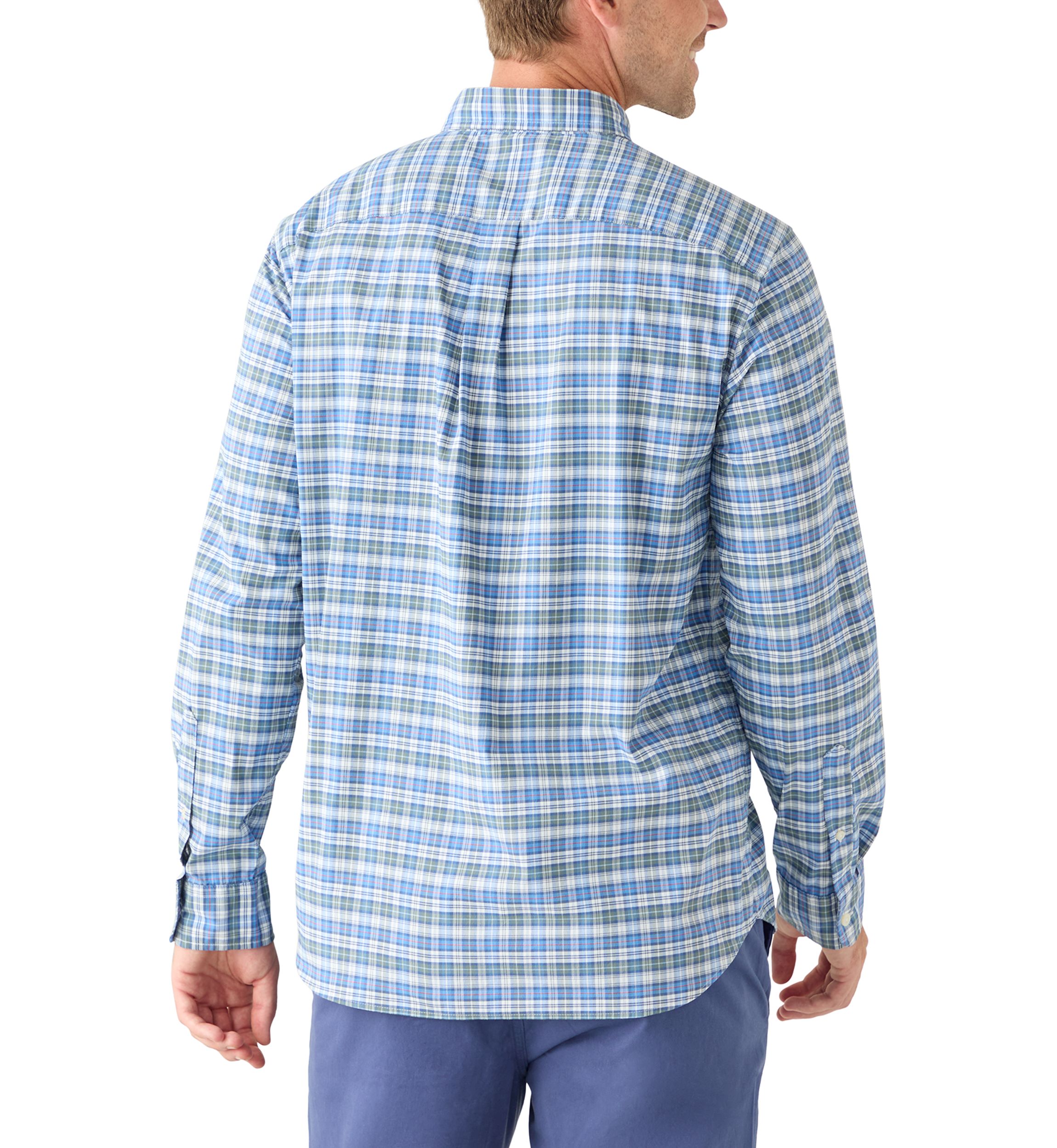 Faraway Plaid brrr° Button Down Shirt 