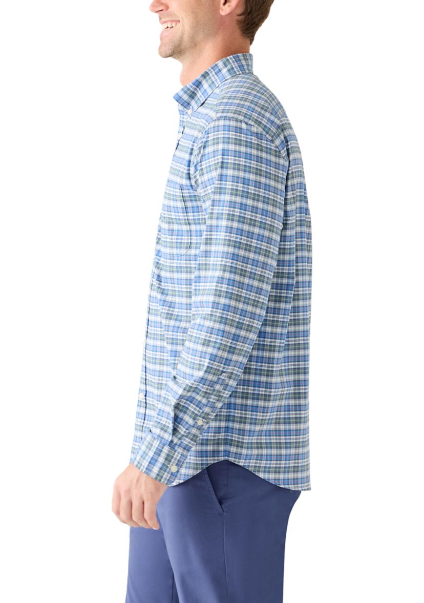 Faraway Plaid brrr° Button Down Shirt 