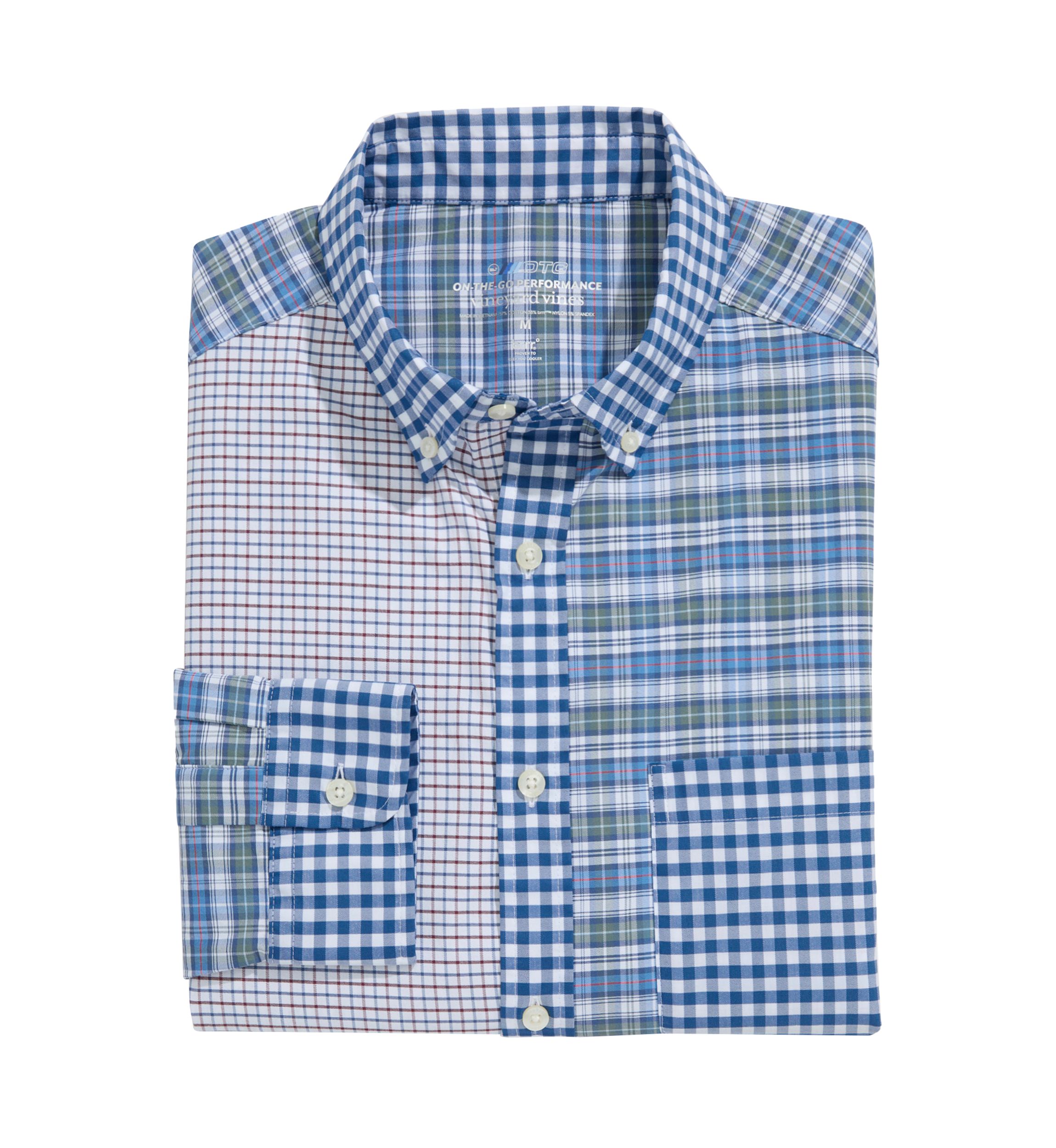 Performance Cotton Patchwork Party Shirt 
