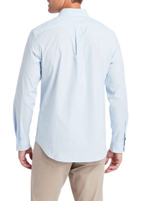 Men's Classic Fit Solid Stretch Cotton Shirt