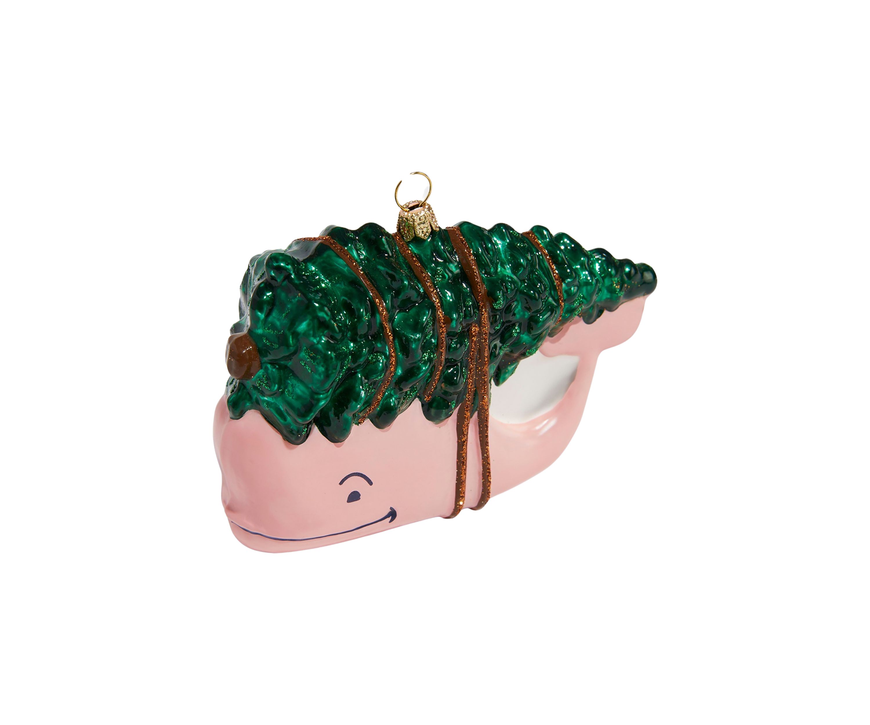 Whale and Tree Ornament