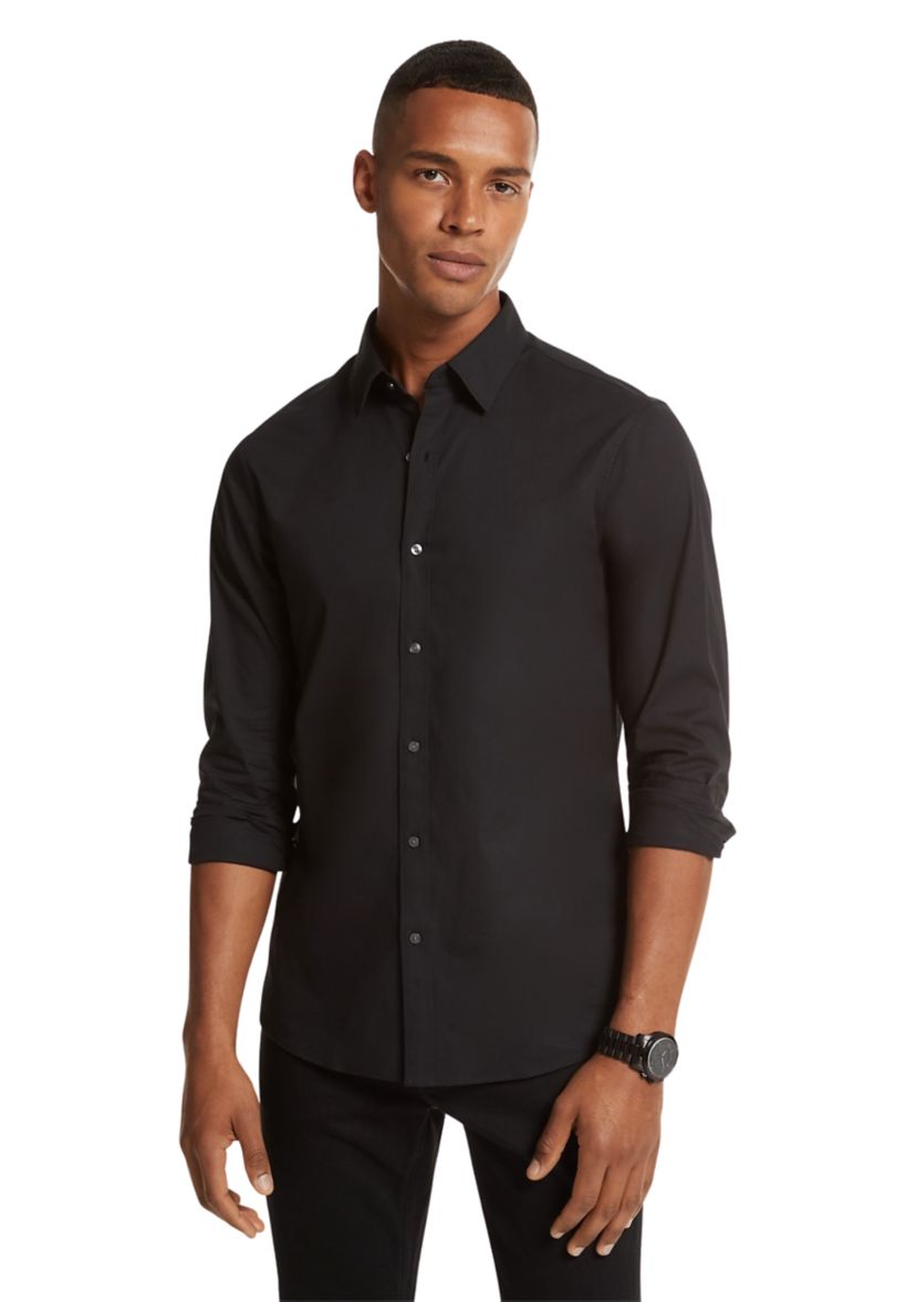 Mens Classic Cotton Button Down Shirt