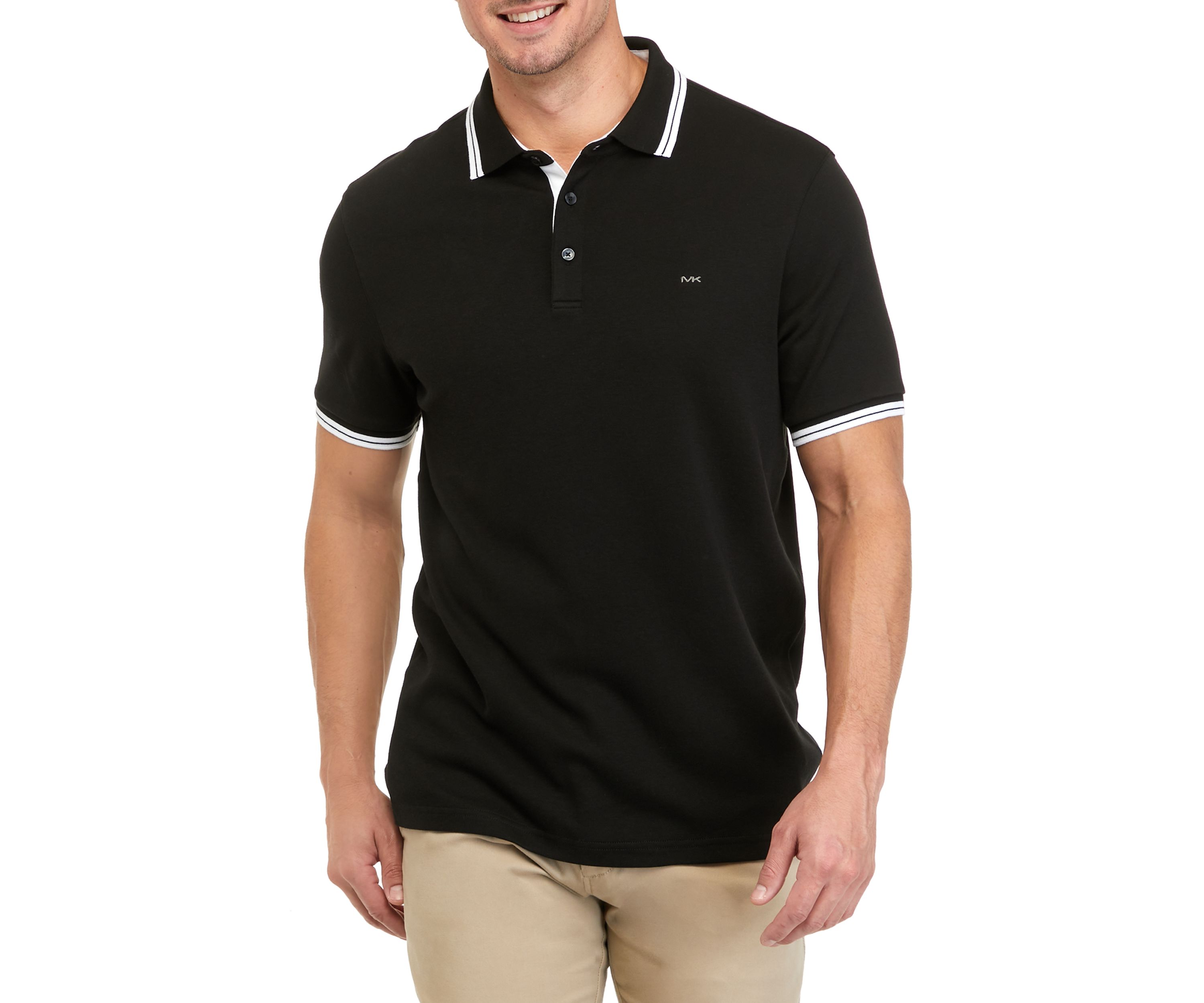 Mens Greenwich Tipped Polo Shirt