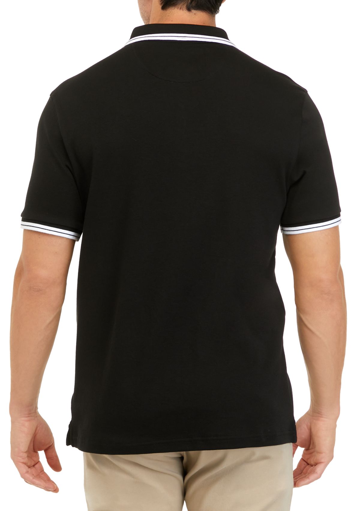 Mens Greenwich Tipped Polo Shirt