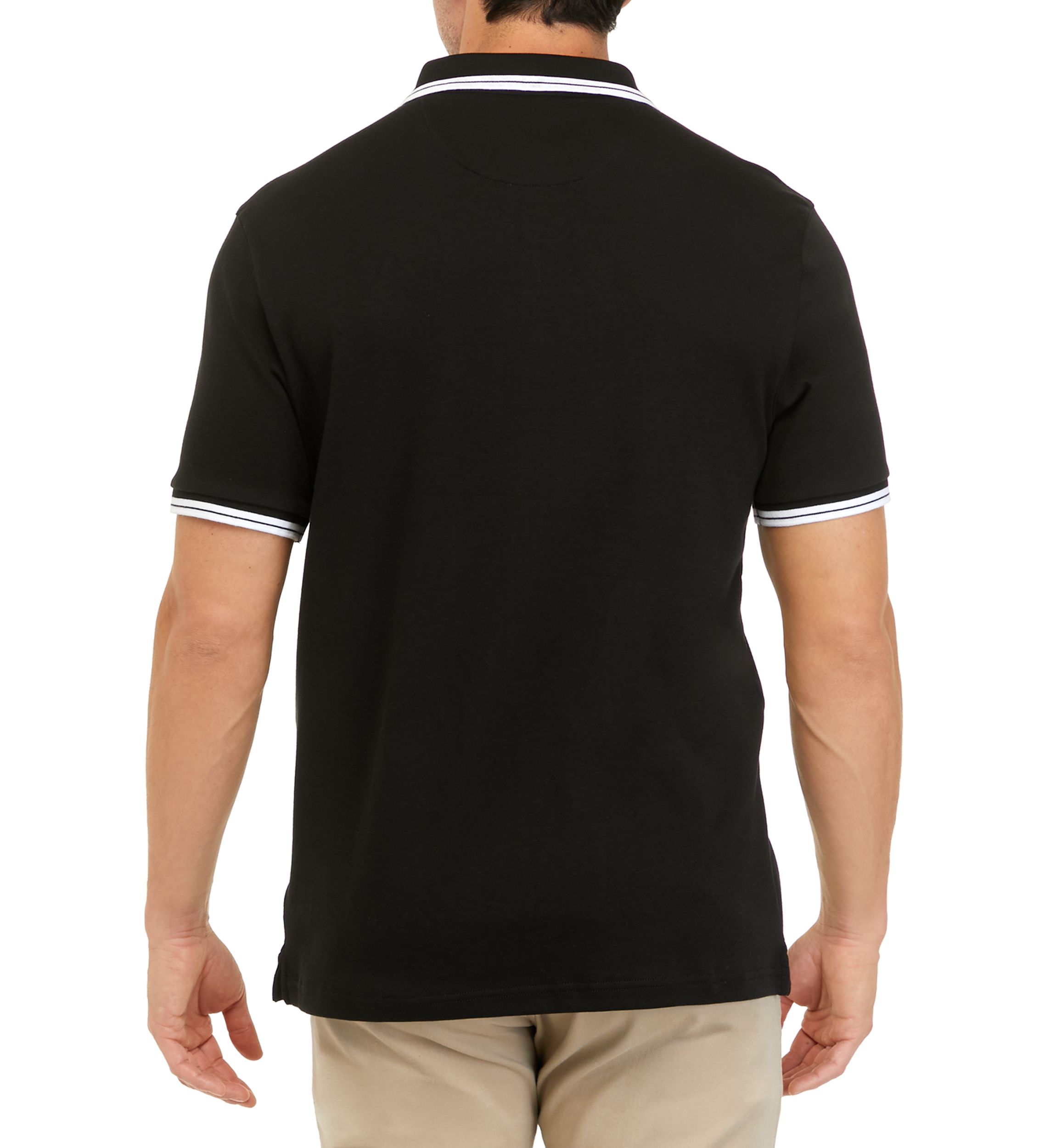 Mens Greenwich Tipped Polo Shirt