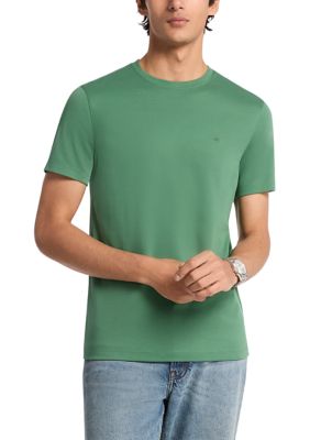 Michael Kors Men's Sleek Crew T-Shirt, Green, Large