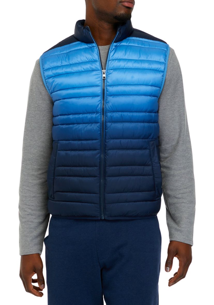 Lightweight Ombre Quilted Vest