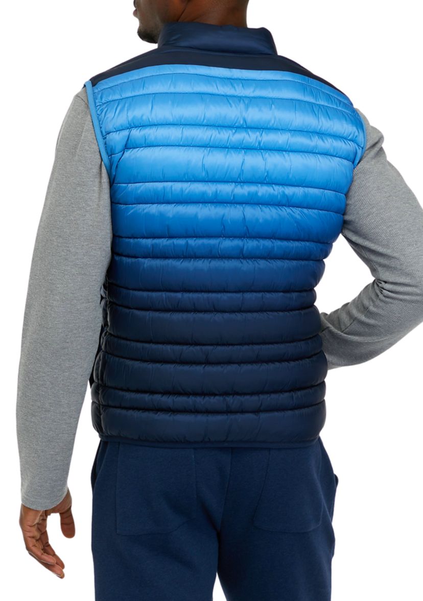 Lightweight Ombre Quilted Vest