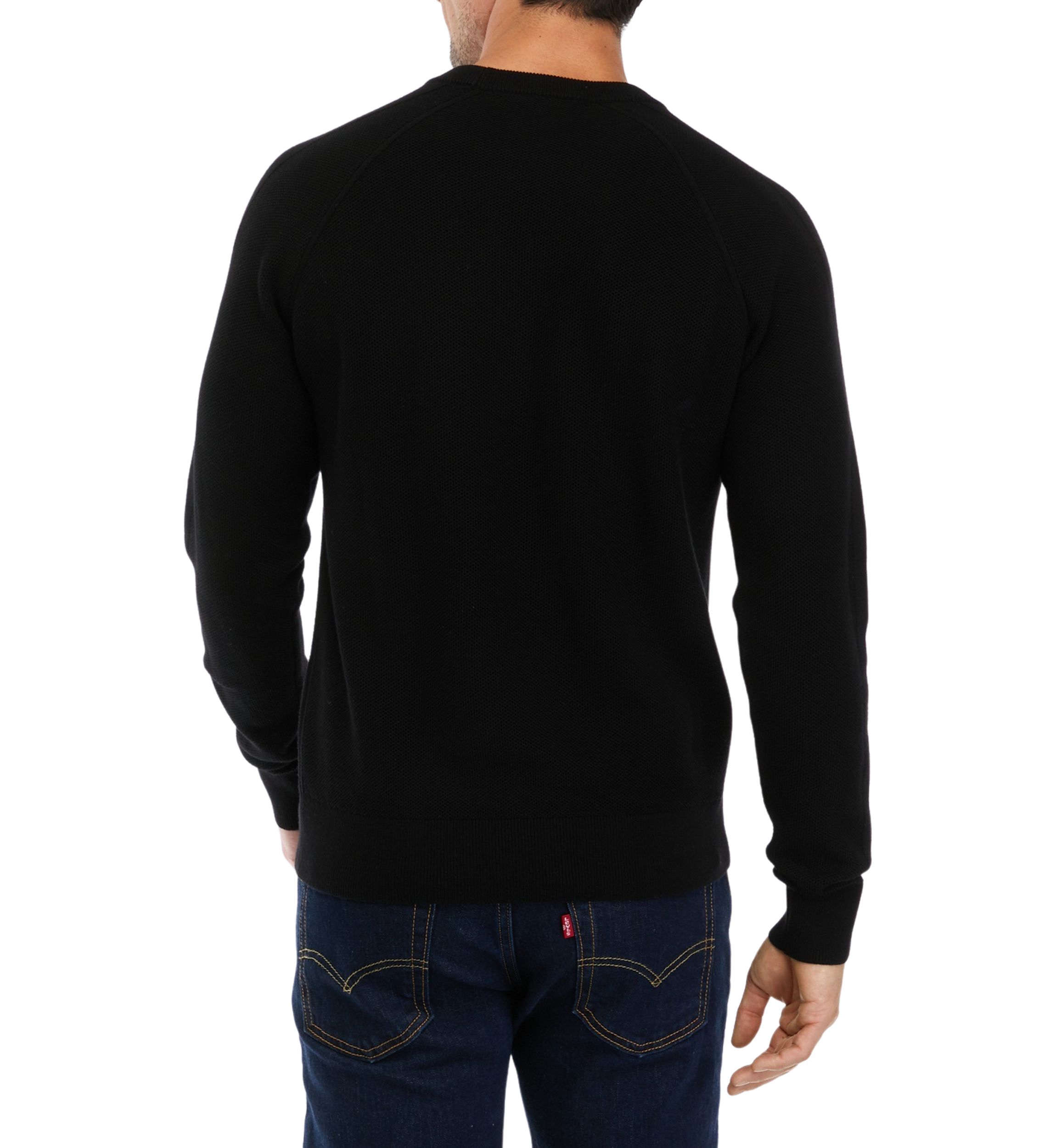Stitch Cotton Crew Neck T-Shirt