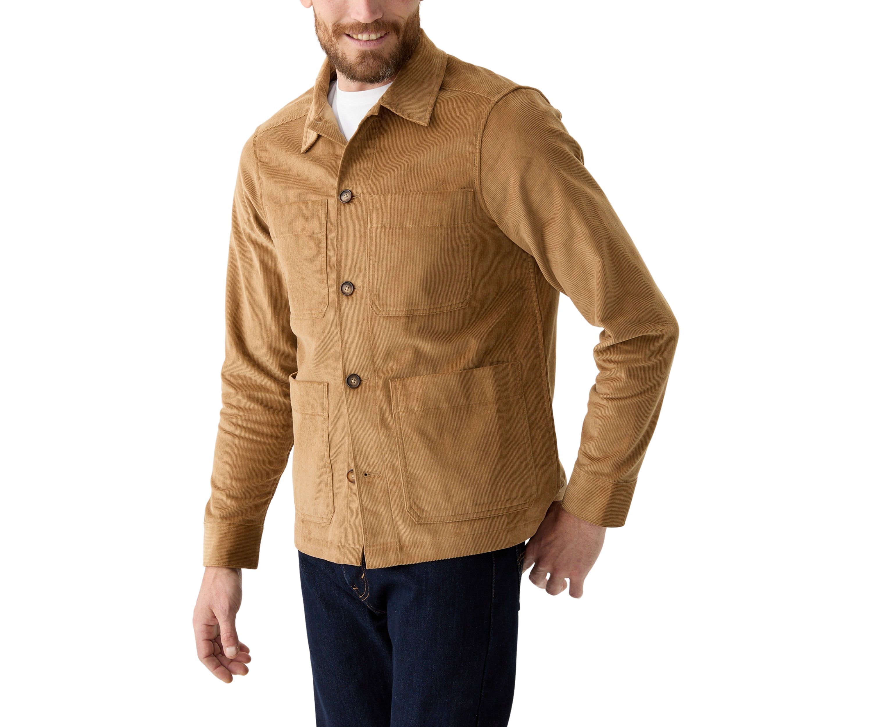 Long Sleeve Corded Jacket